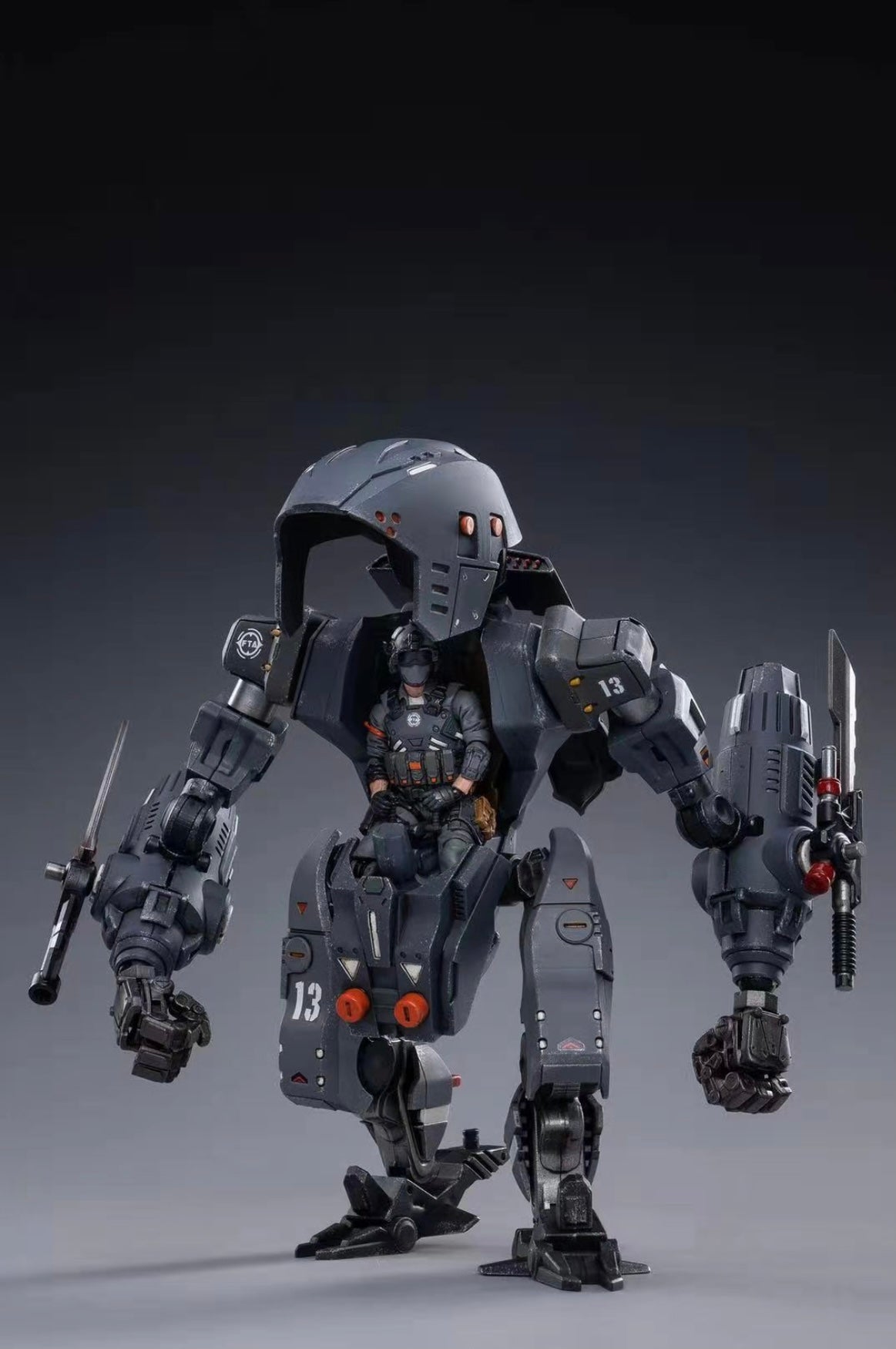 JOYTOY 1/18 Scale Firehammer NOS-02 Anime Mecha Action Figure Collectible Model - Perfect for Display, Anime Fans & Sci-Fi Collectors