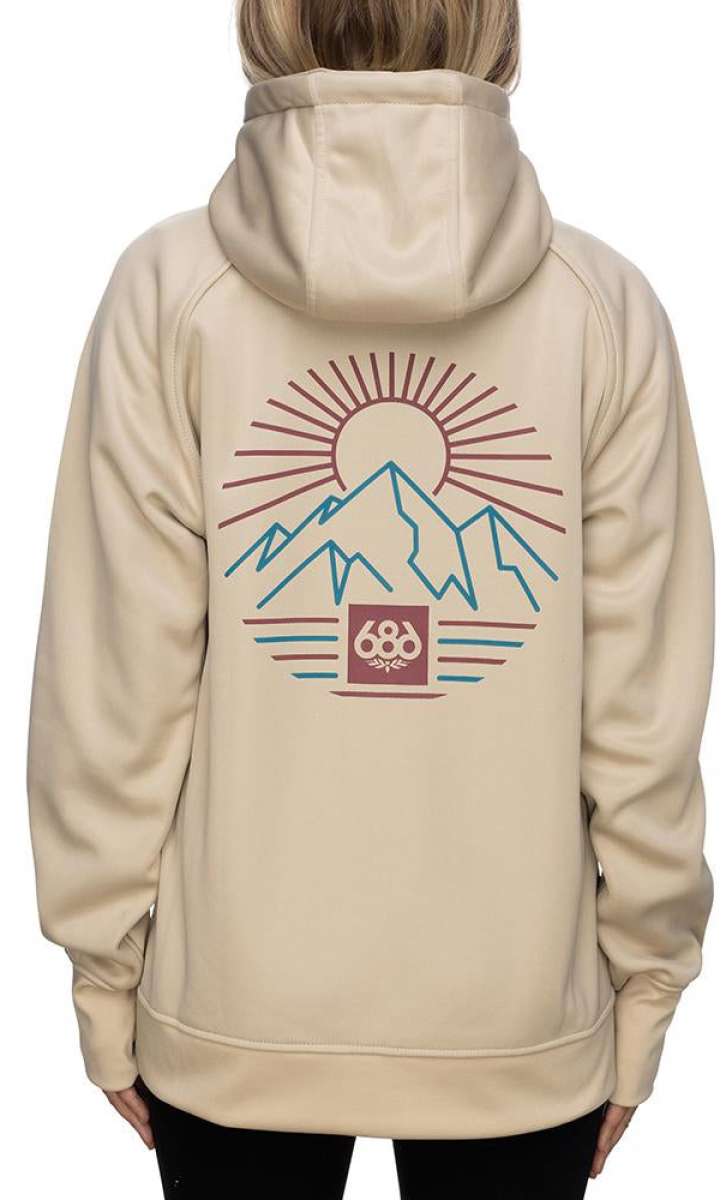 686 Women's Bonded Fleece Pullover Hoodie - Soft Warm Winter Jacket for Outdoor Activities, Hiking & Casual Wear (2022 Collection)