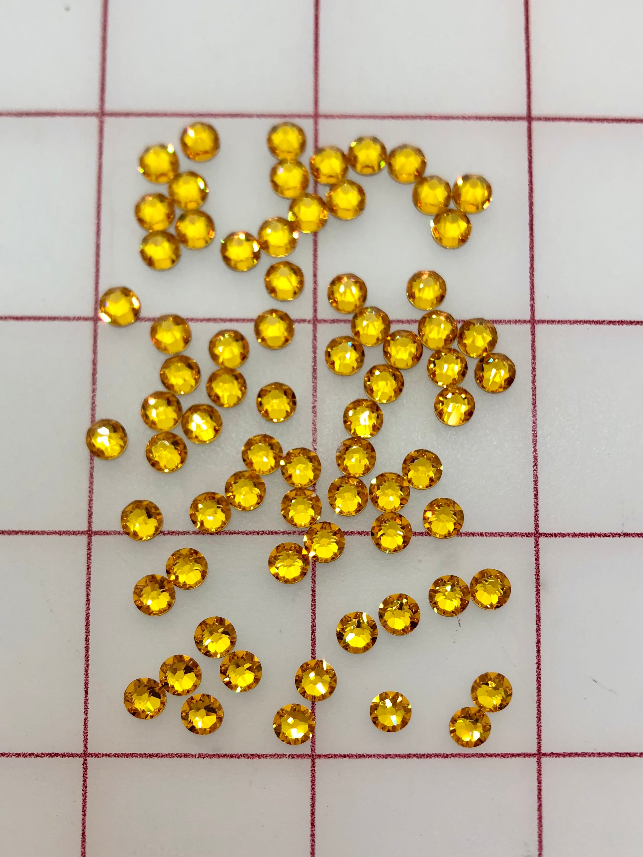 Swarovski Flat Back Rhinestones - 1/2GR Sunflower Design for DIY Jewelry, Crafts, and Fashion Accessories | Perfect for Bridal, Costume, and Home Decor Projects