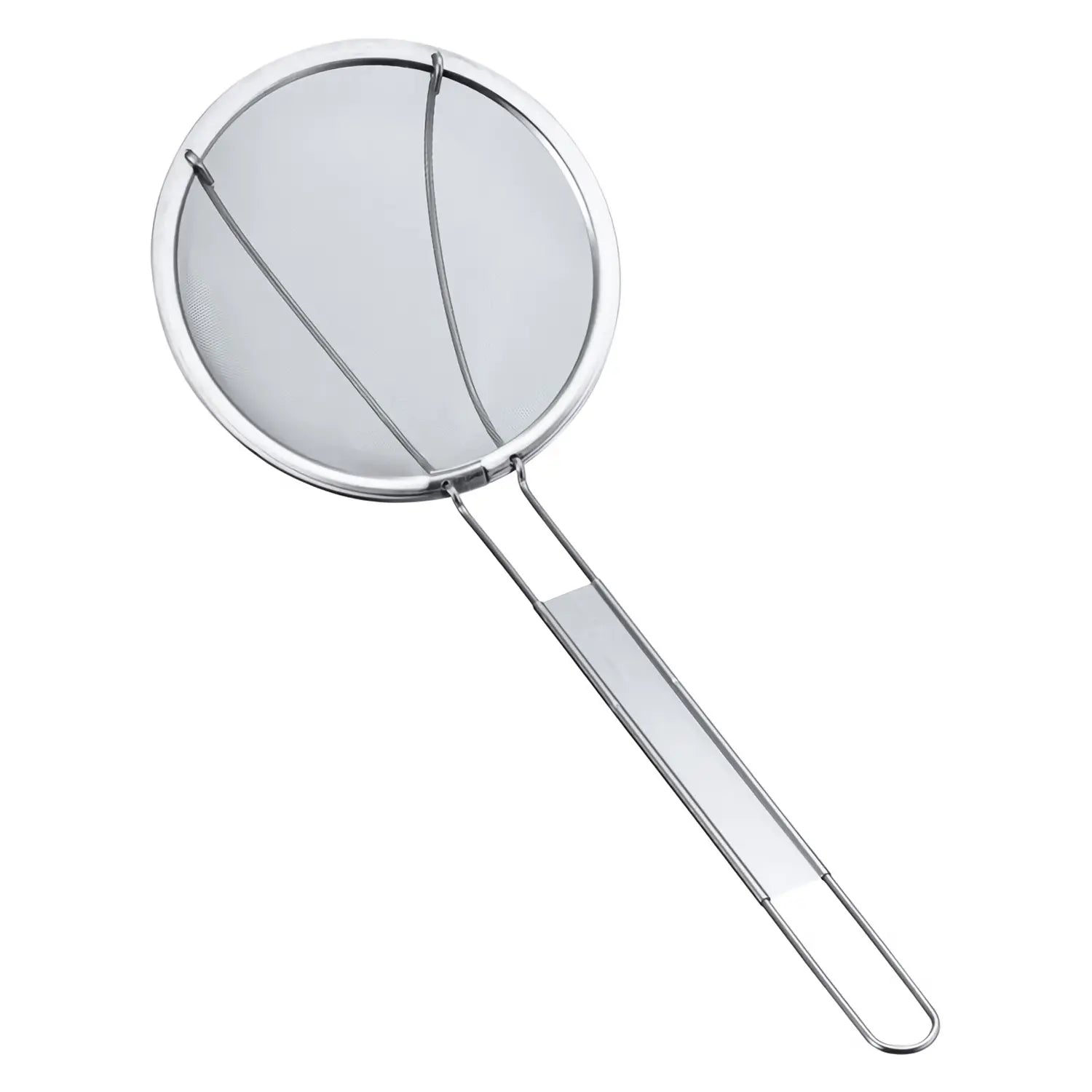 Premium Kaneko Press Stainless Steel Deep Fry Skimmer - Professional Kitchen Strainer for Frying, Cooking & Serving - Perfect for French Fries, Donuts, Tempura & More