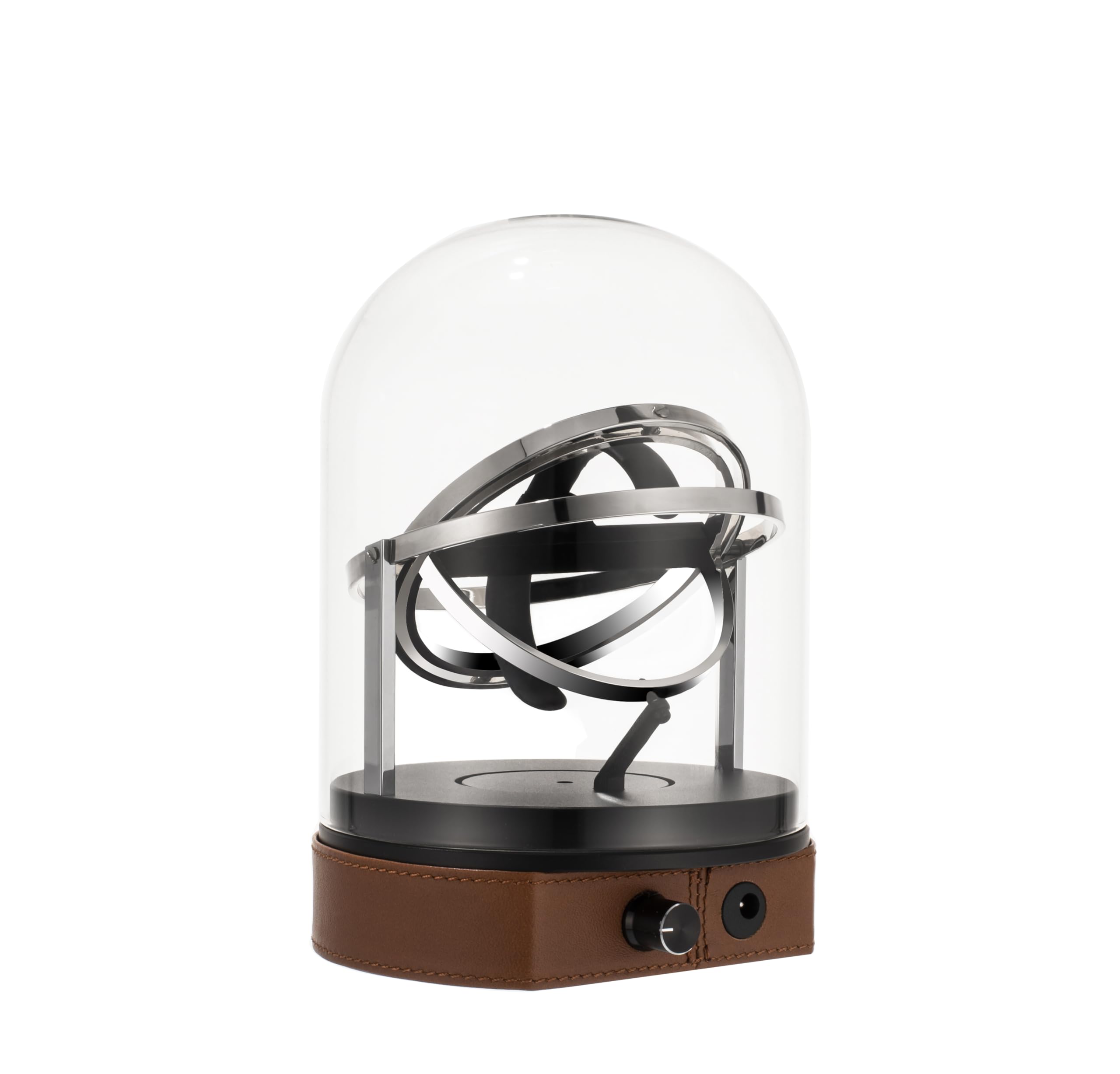 Orbit Watch Winder with 5000mAh USB Rechargeable Power Bank - Automatic Watch Winder for Men, Luxury Birthday Gift for Him, Perfect for Watch Collectors & Travel Use