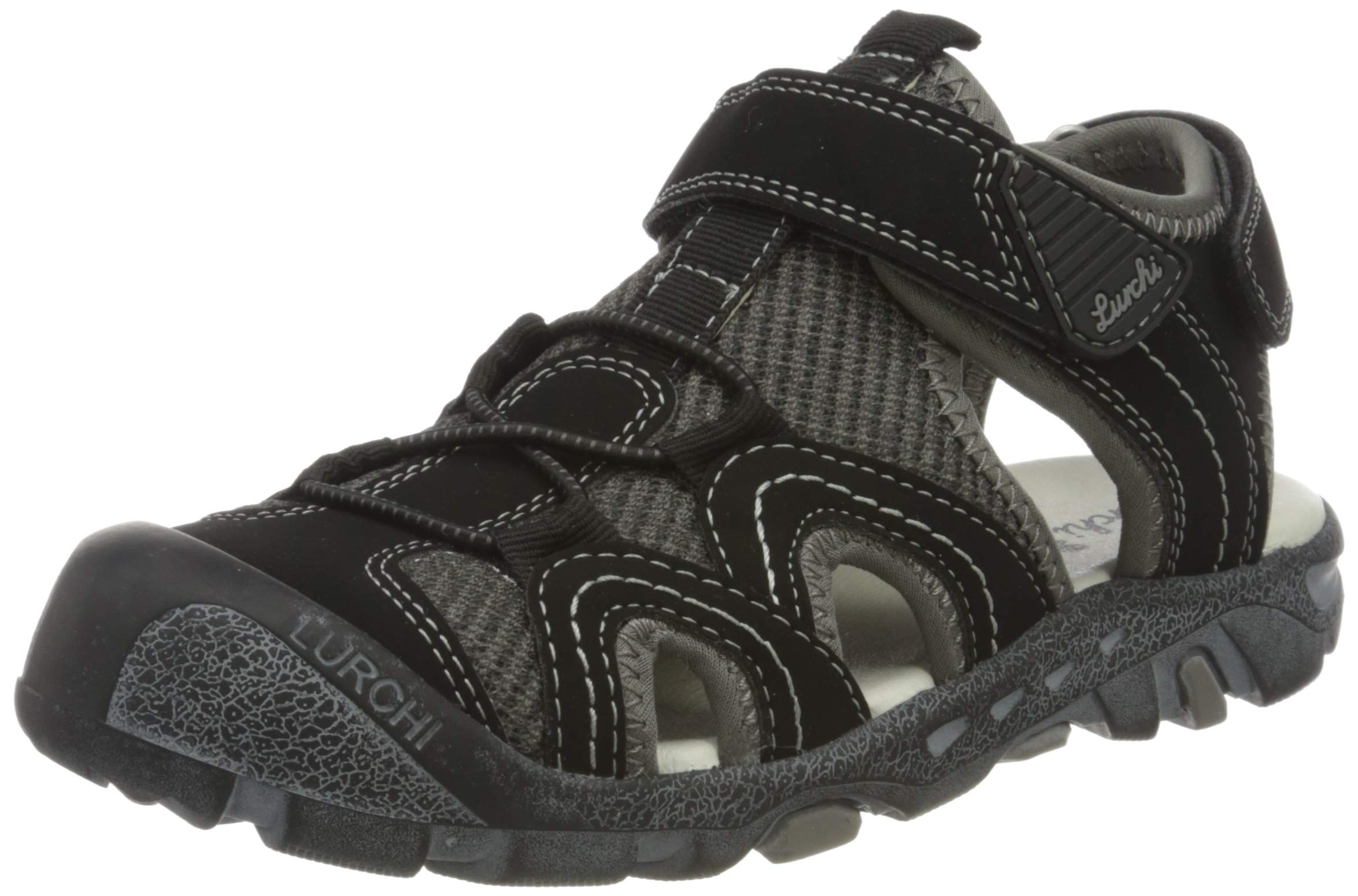 Lurchi Vento Boys' Closed-Toe Sandals - Comfortable & Durable for Outdoor Play, Beach, and Summer Activities