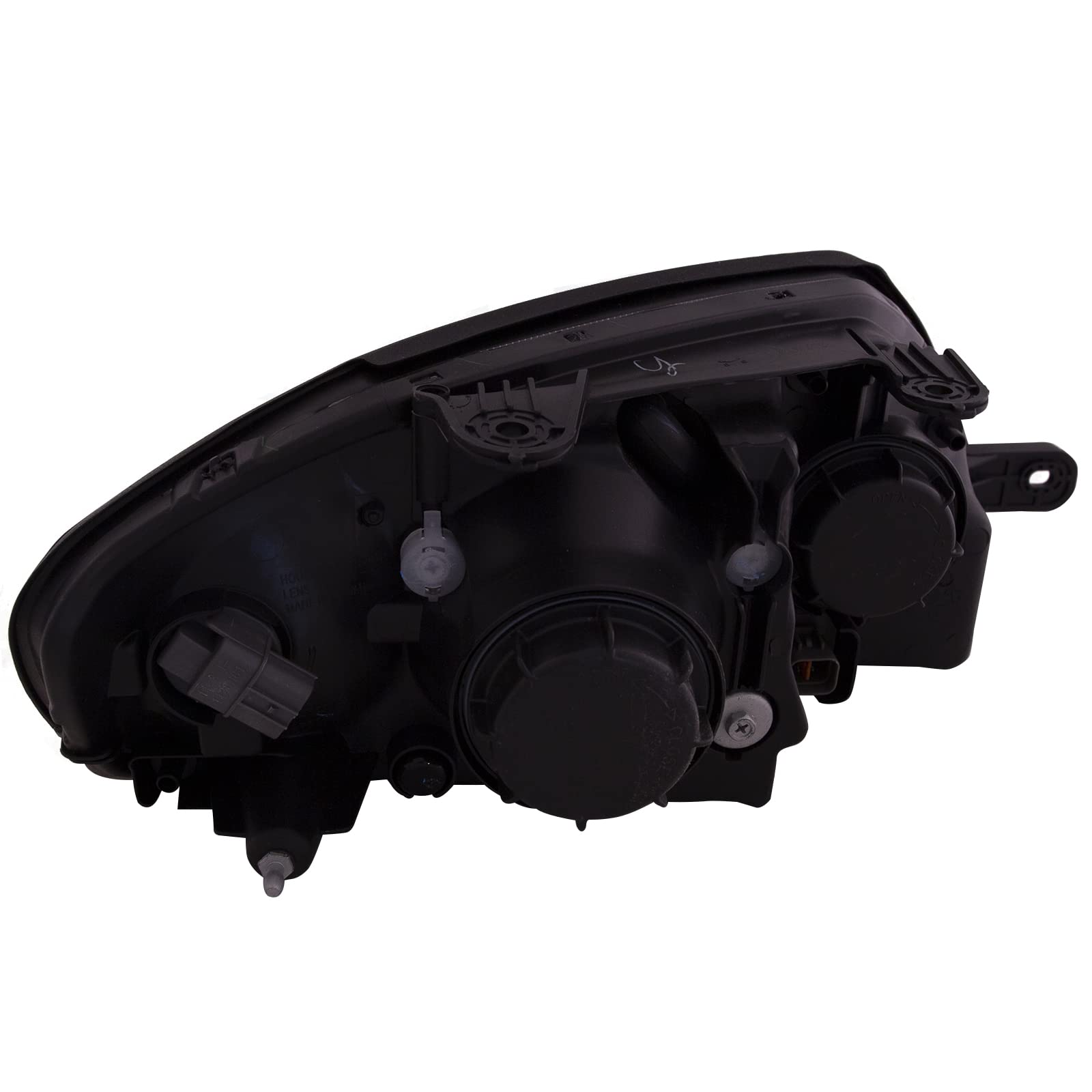 HEADLIGHTSDEPOT CAPA Certified Headlights Set - Left Driver & Right Passenger Side - Compatible with 2006 Hyundai Tiburon | Perfect for Night Driving & Auto Replacement Parts