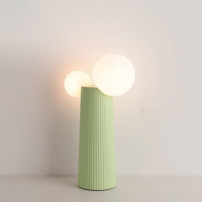 Modern LED Land Table Lamp - Adjustable Brightness, USB Charging Port for Bedroom, Living Room, Office - Perfect for Reading, Working & Night Light