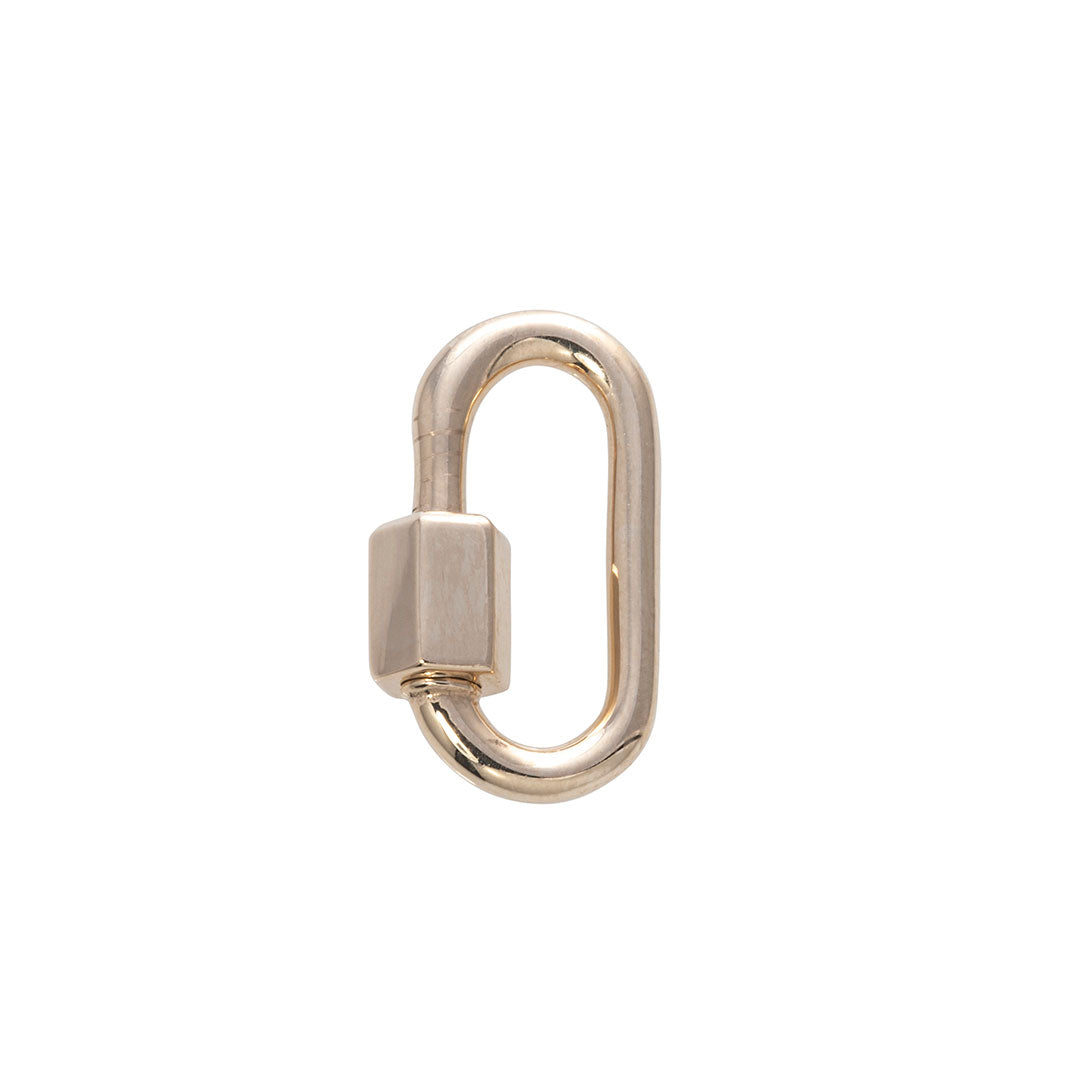 14K Yellow Gold Baby Lock Charm Necklace for Women - Elegant Layering Jewelry for Everyday Wear, Gifts & Special Occasions