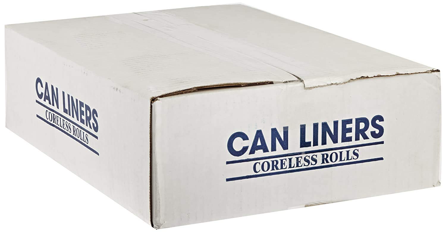 Spectrum CAMZ243308N CP243308N HDPE Institutional Trash Can Liners - 12-16 Gallon Capacity, 33