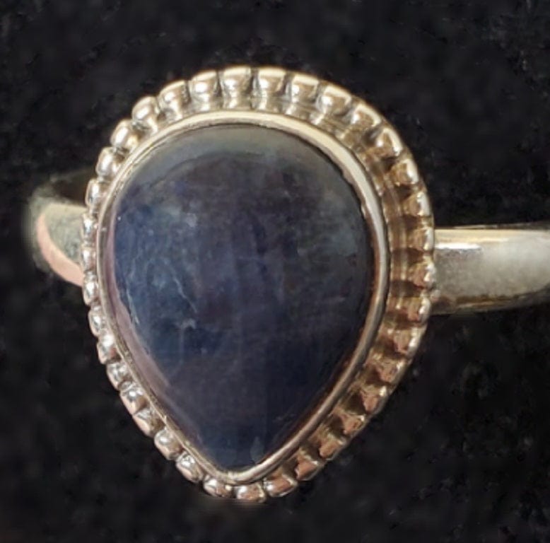 Exquisite Canadian Sapphire Ring in .925 Sterling Silver - Size 8.5 - Perfect for Engagement, Anniversary & Special Occasions