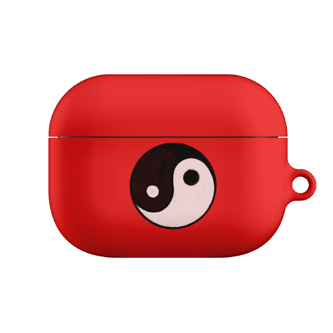 Big Harmony Red AirPods Pro Case - Premium Protective Cover for Apple AirPods Pro (2nd/1st Gen) - Shockproof & Scratch-Resistant - Perfect for Gym, Travel & Daily Use