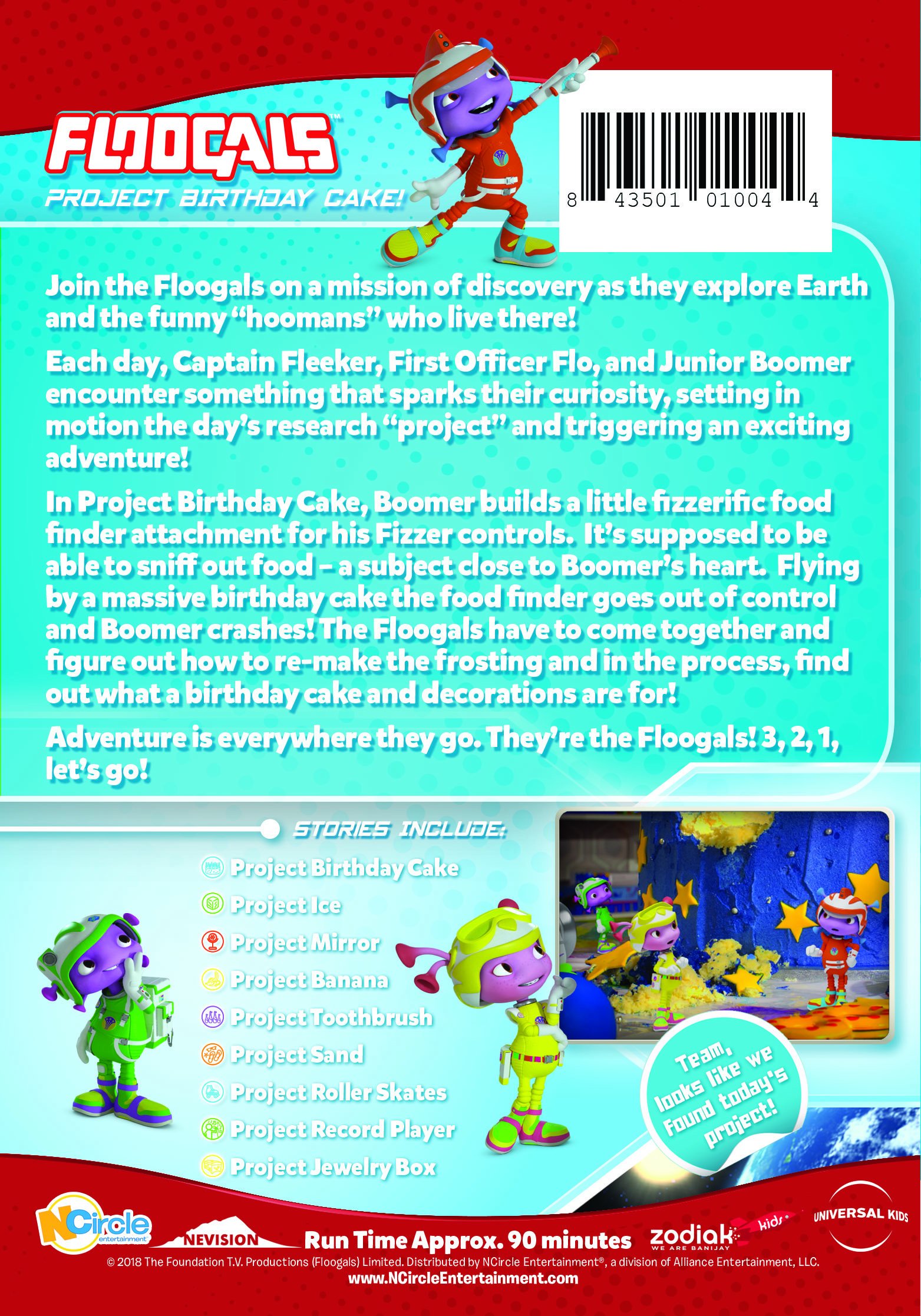Floogals: Project Birthday Cake - Fun DIY Birthday Cake Kit for Kids | Perfect for Birthday Parties & Creative Play