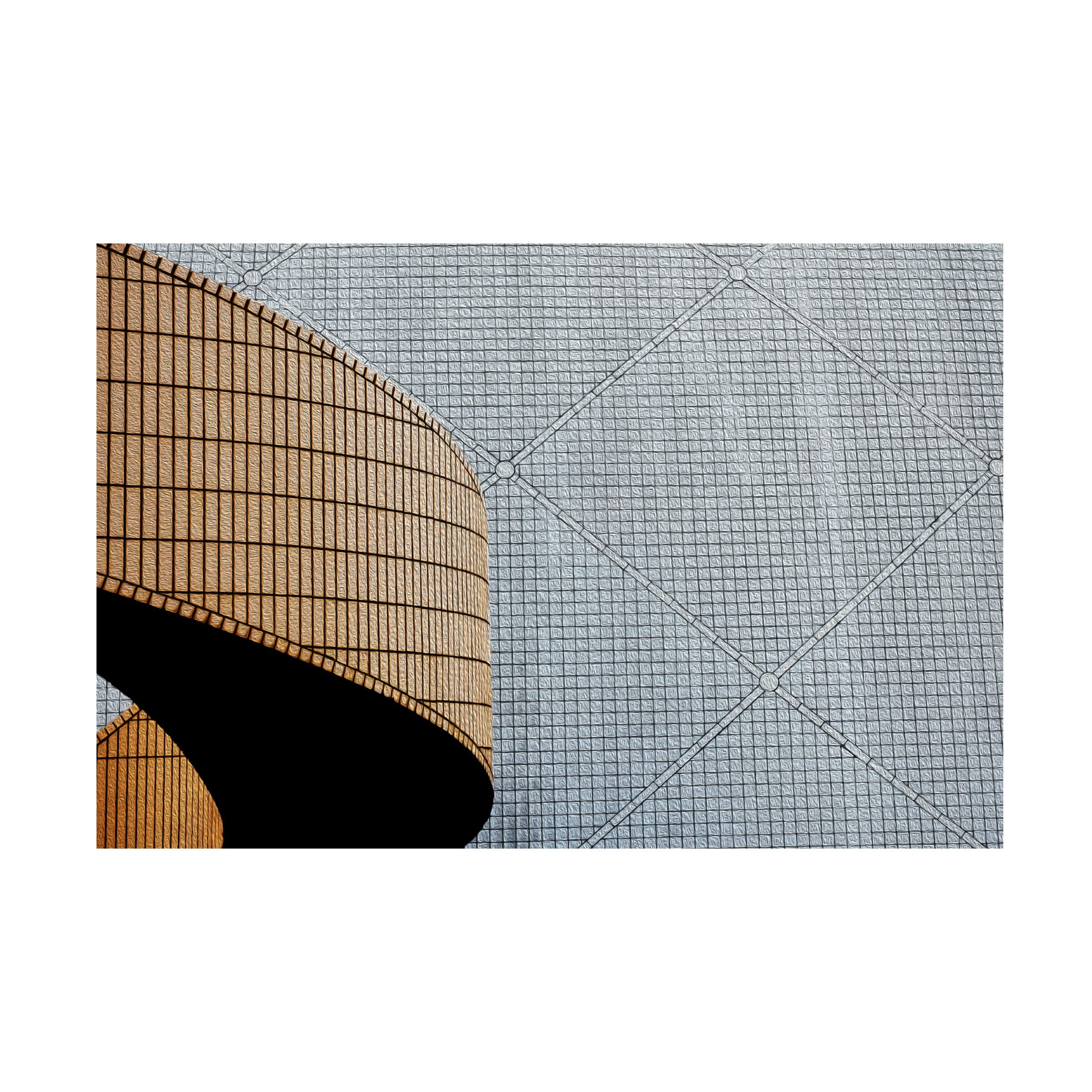 Trademark Fine Art 'Urban Texture Hong Kong' Canvas Wall Art by Arnon Orbach - Modern Cityscape Painting for Living Room, Office & Home Decor