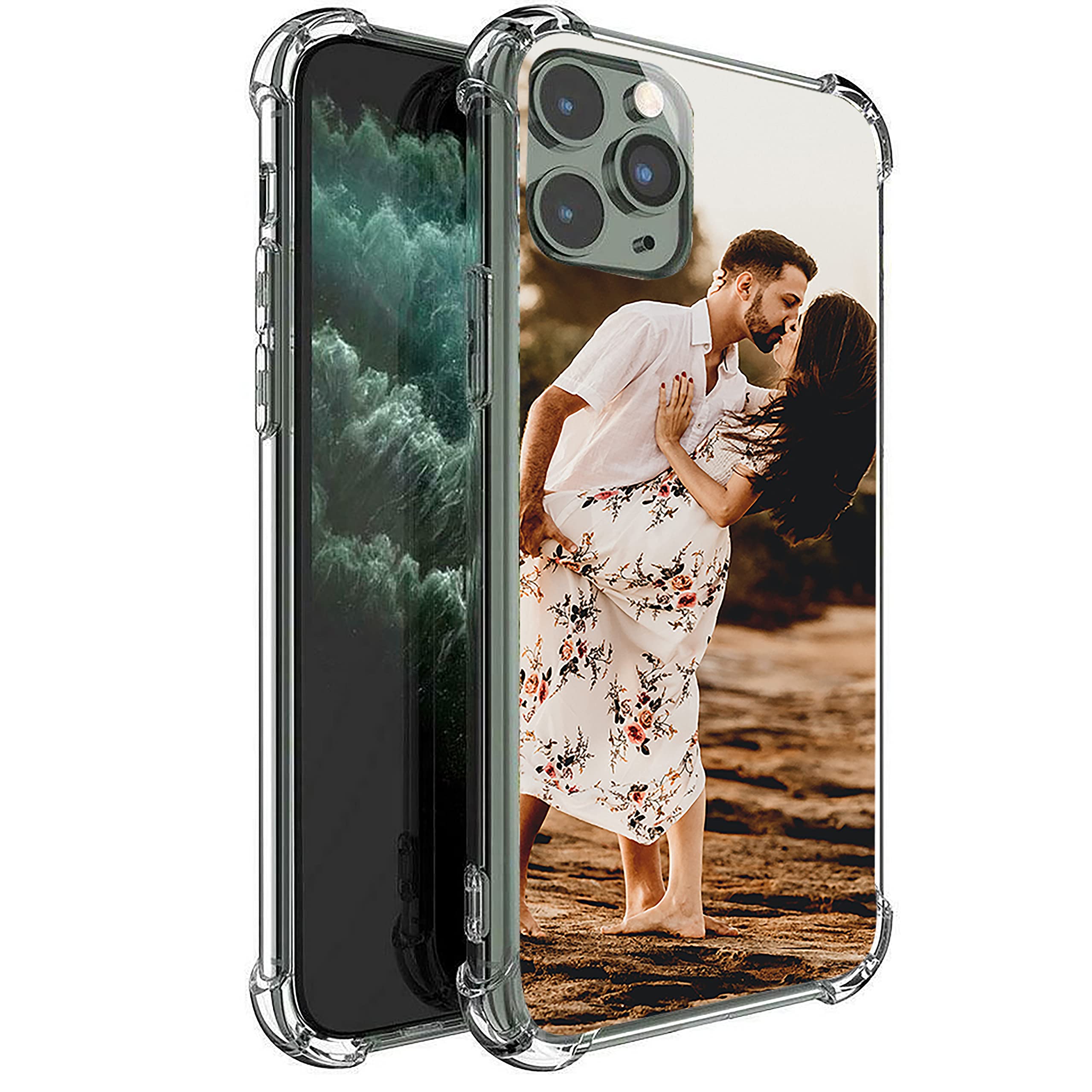 Custom Personalized Photo Phone Case for iPhone 11/12/13 Pro Max/Mini/XR/X/XS - Design Your Own with Images - Perfect Gift for Birthdays, Anniversaries & Special Occasions