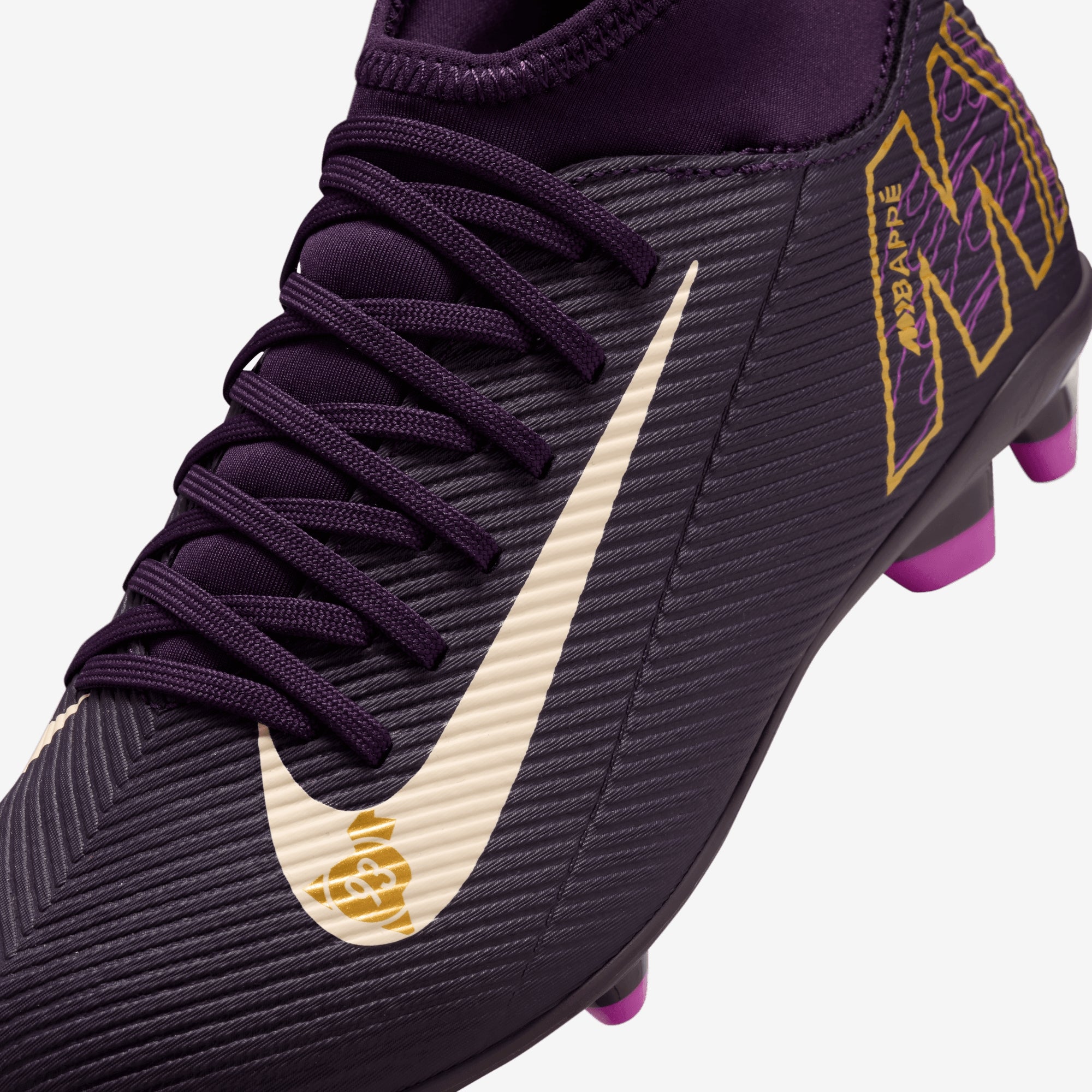 Nike Jr. Mercurial Superfly 10 Club Kylian Mbappé Soccer Cleats - Youth Football Shoes for Speed & Control - Perfect for Training & Matches