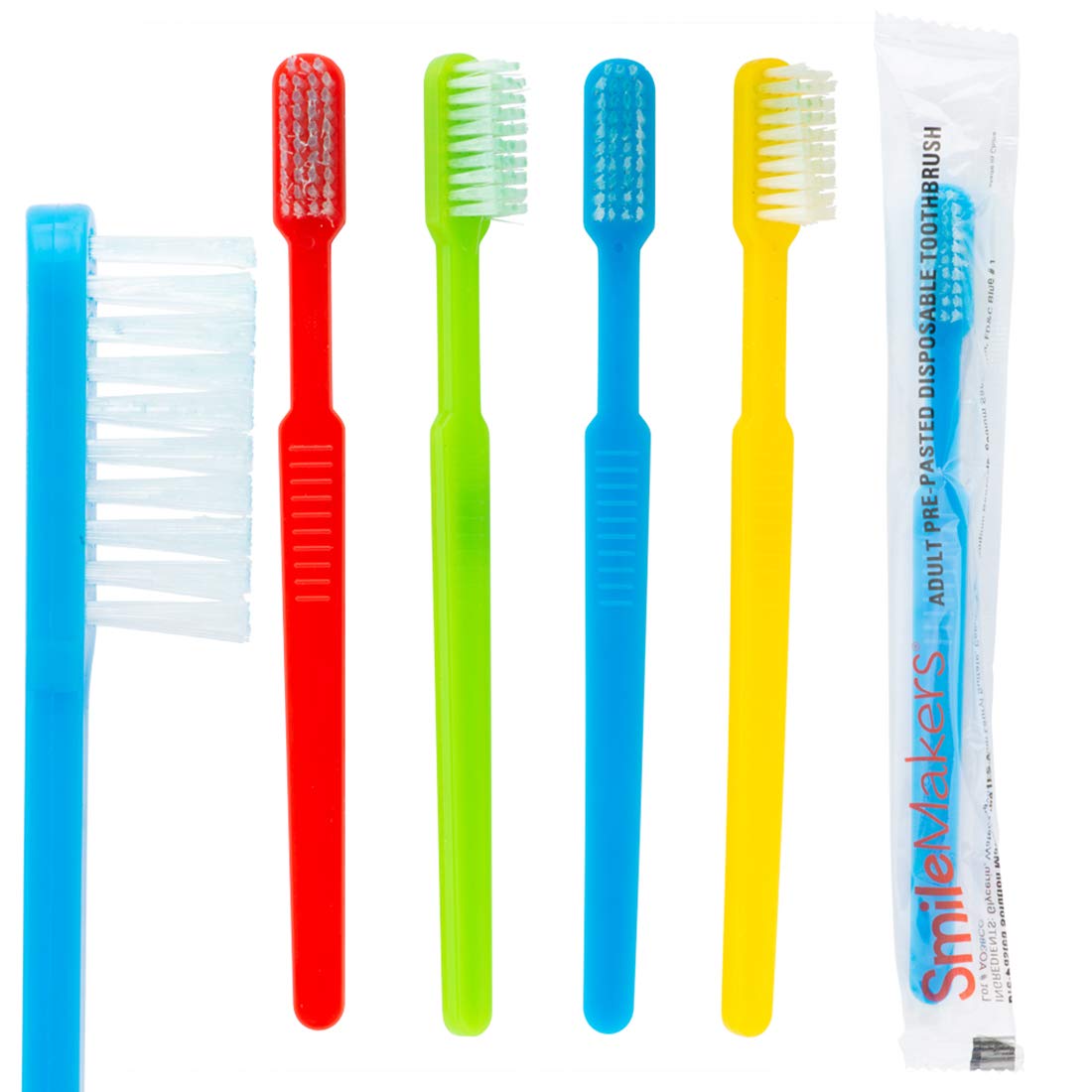 Disposable Pre-Pasted Toothbrushes for Adults - 144 Pack Bulk Travel & Emergency Dental Care Essentials