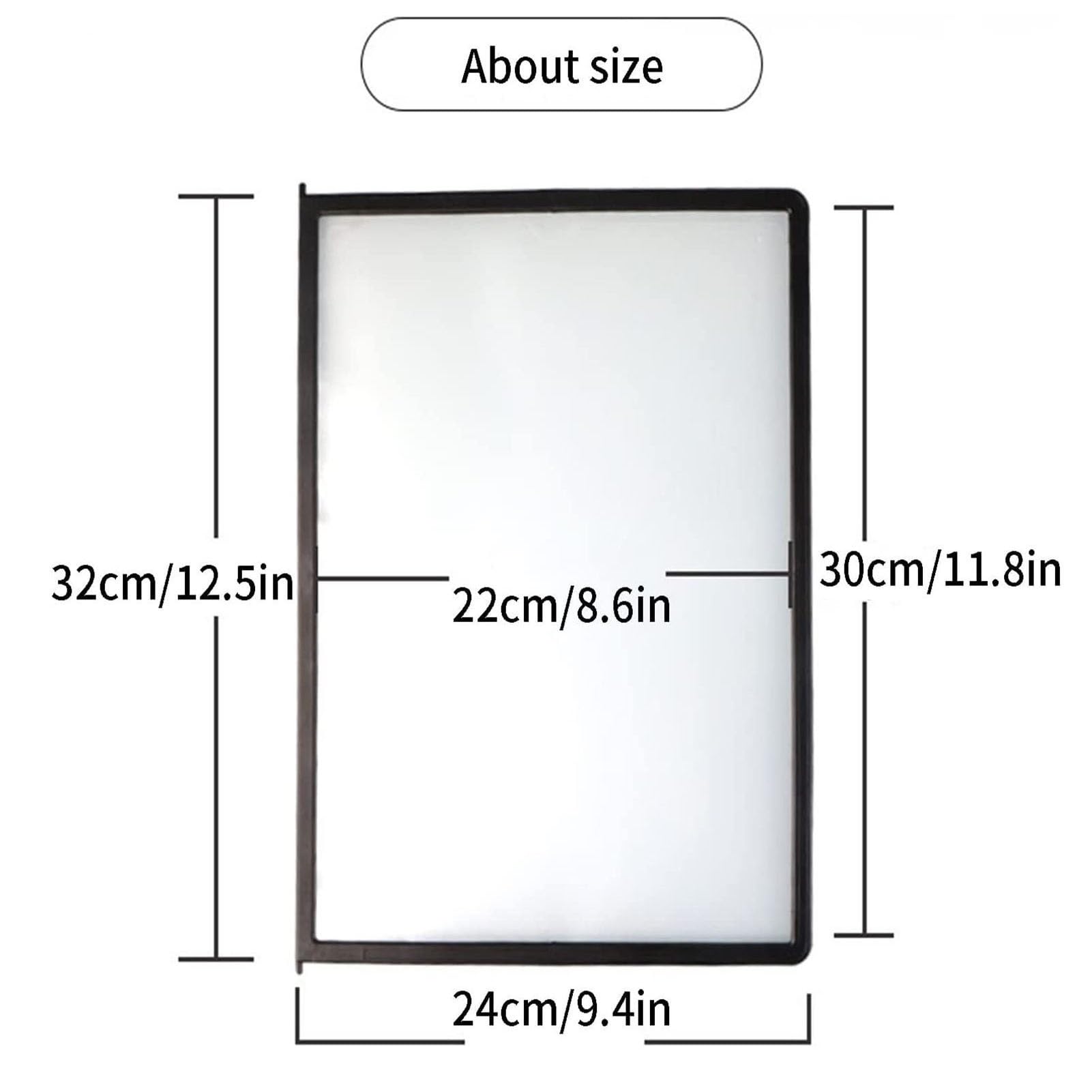 Rotatable Desktop Document Holder - 20 Double-Sided Panels A4 File Organizer with 360° Rotation | Office & Warehouse Storage Solution for Posters, Files & Documents | Perfect for Presentations, Retail Displays & Document Management