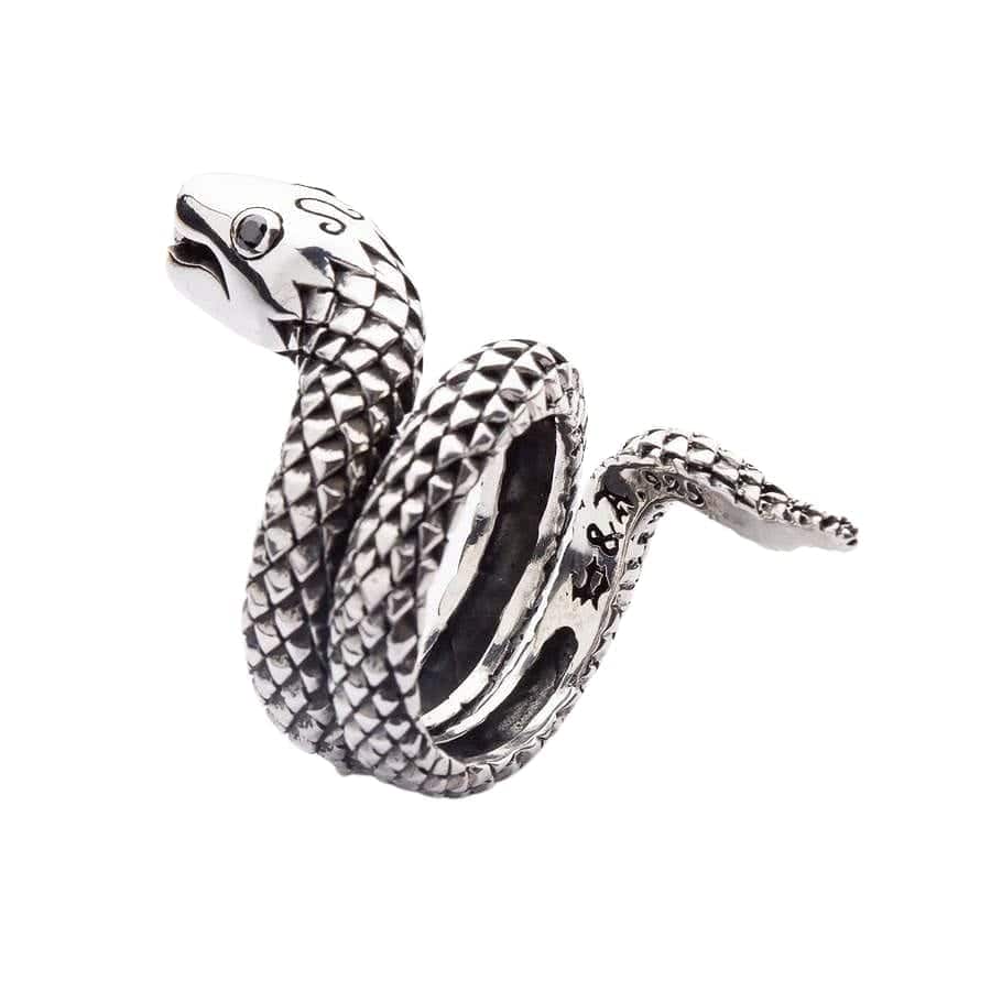 925 Sterling Silver Snake Ring for Women - Elegant & Hypoallergenic Jewelry for Everyday Wear, Parties & Gifts