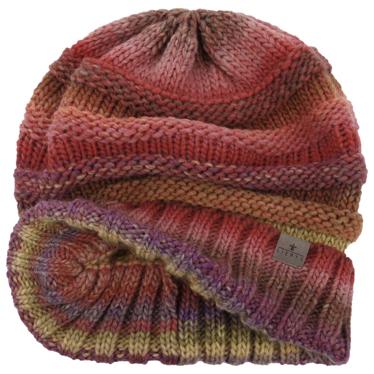 Lierys Bernardo Oversize Knit Hat - Soft Chunky Cable Knit Beanie for Women & Men | Winter Warm Slouchy Hat for Outdoor Activities, Skiing & Casual Wear