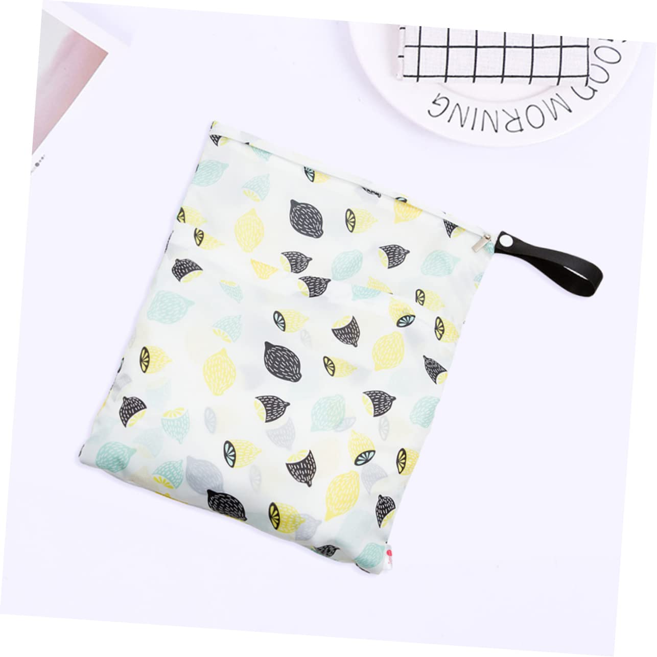 Hohopeti Waterproof Diaper Wet Dry Bag - Reusable Nappy Pouch with Zipper for Baby Nursery, Travel & Outdoor Activities | Perfect for Daycare, Beach & Gym