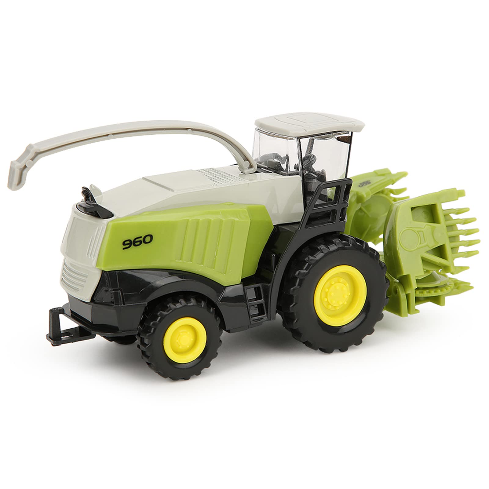 Naroote Miniature Combine Harvester Toy - 1:42 Scale Farm Vehicle Model for Kids, Educational Agricultural Toy for Boys & Girls - Perfect for Farm Play Sets, STEM Learning, and Collectors