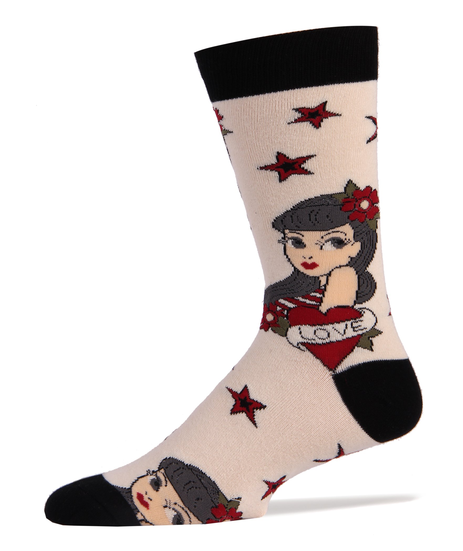 Funny Novelty Socks for Men - It Girl Crew Socks | Trendy & Comfortable for Casual Wear, Gifts & Everyday Fashion