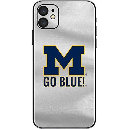 Officially Licensed Michigan Go Blue iPhone 11 Skin & Decal - Durable Protective Phone Cover for iPhone 11 - Perfect for Game Day, School Spirit & Fan Showcase