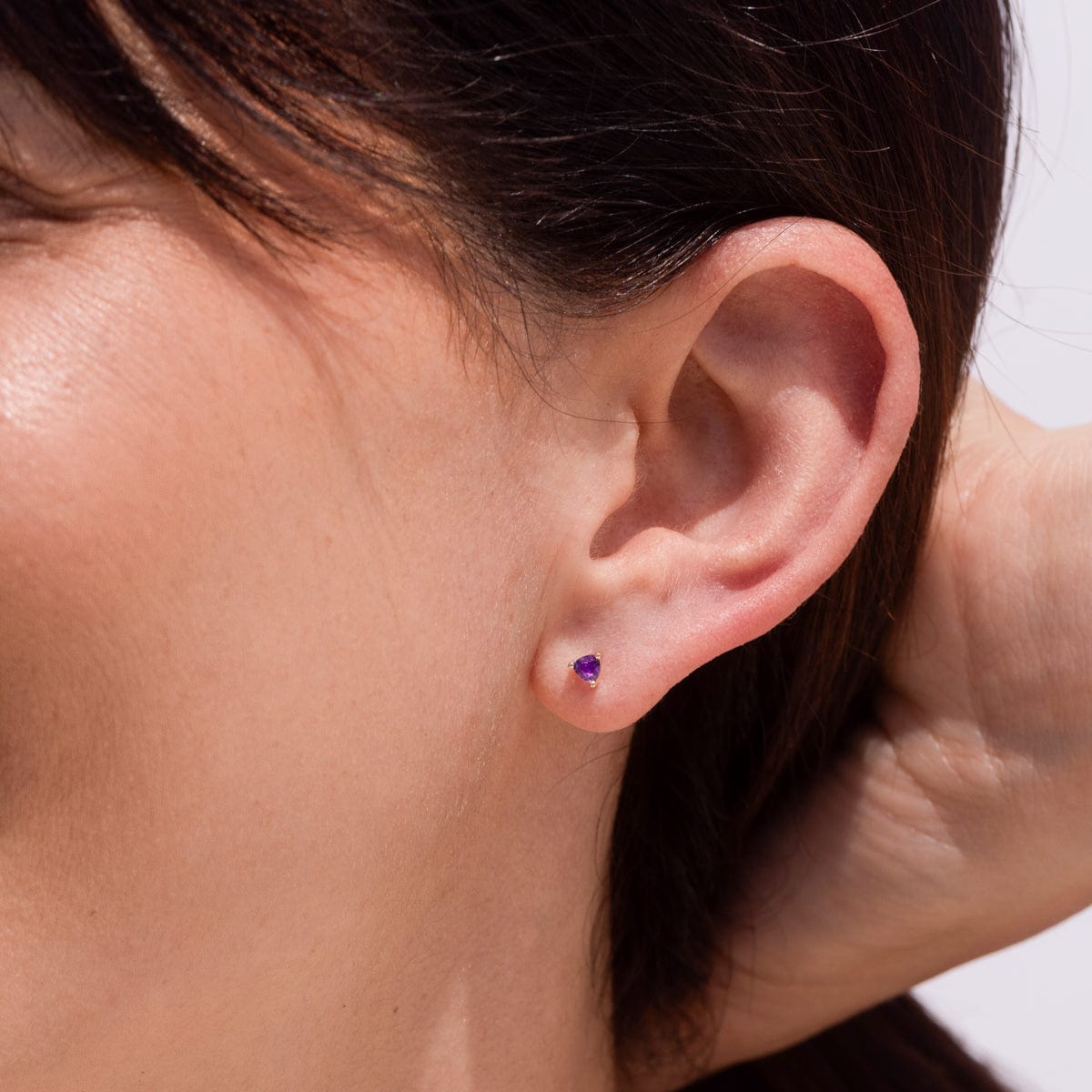 Birthstone Stud Earrings - Genuine Gemstone Jewelry for Women & Girls | Perfect for Gifts, Birthdays & Special Occasions