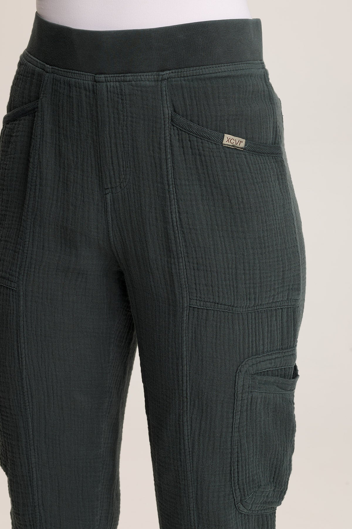 Hidalgo Soft Plush Gauze Jogger Pants for Women - Cozy Lounge & Sleepwear - Perfect for Yoga, Relaxing at Home, and Casual Outfits