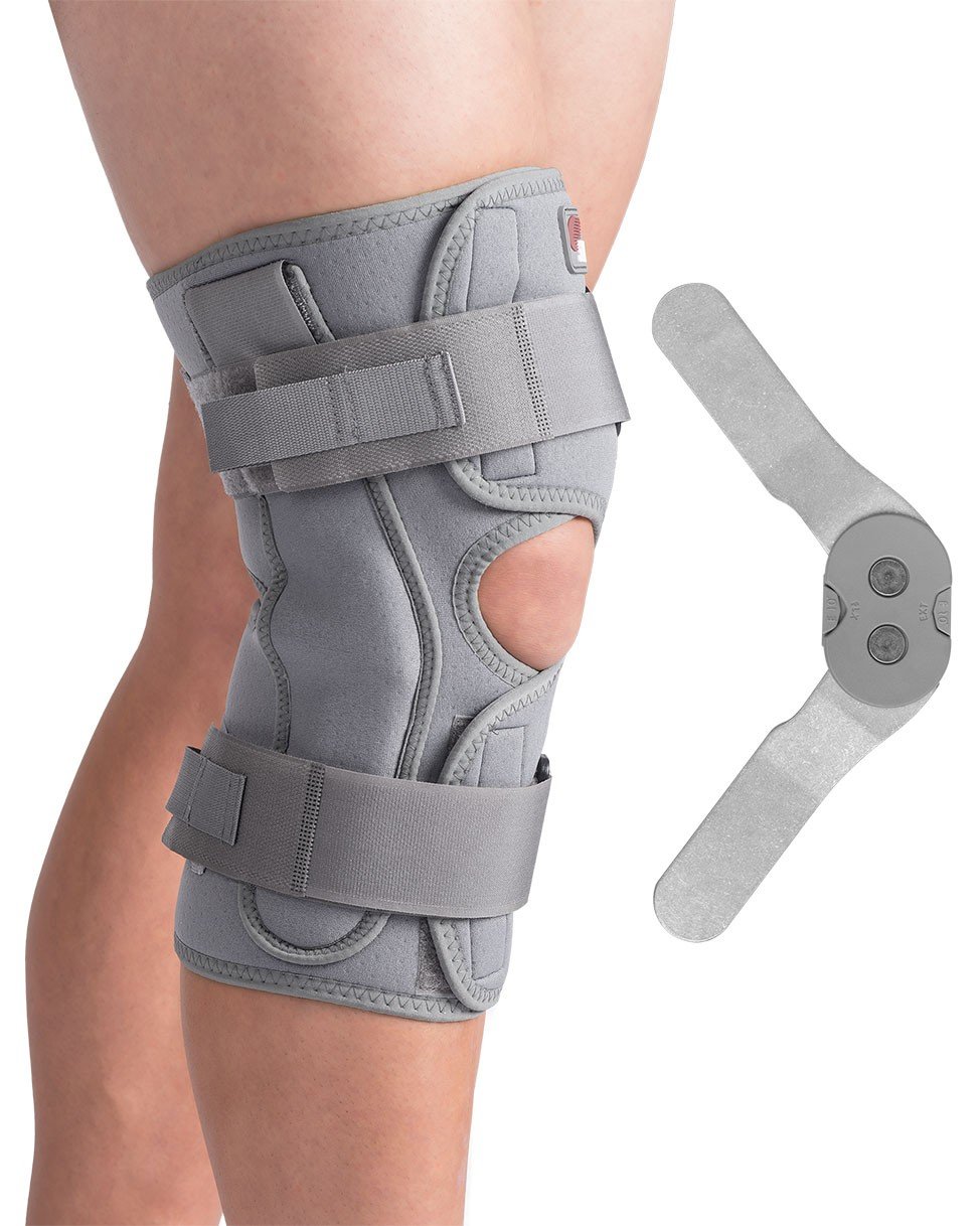Swede-O Thermal Vent Open Wrap ROM Hinged Knee Brace for Women & Men - X-Small - Breathable Support for Arthritis, Injury Recovery & Sports Activities