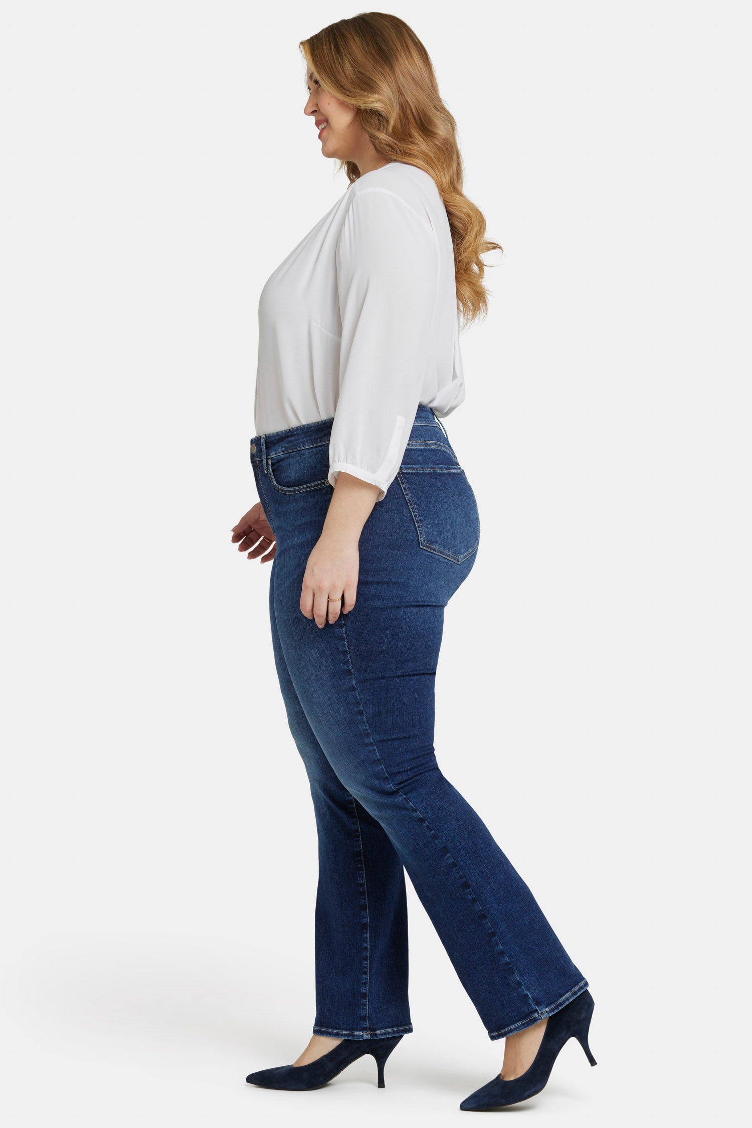 Barbara Bootcut Jeans for Women - Plus Size Stretch Denim Pants with Comfort Fit | Casual Wear, Work Pants & Everyday Outfits