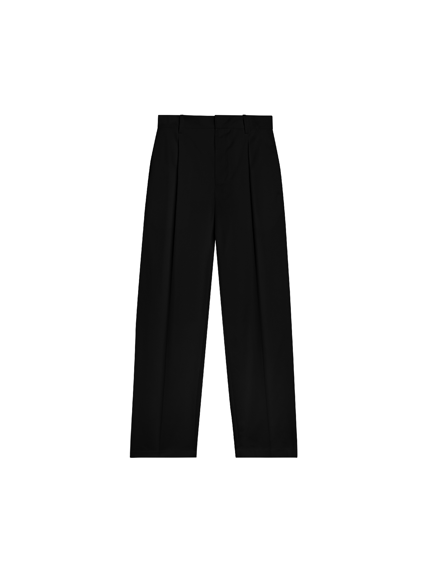 Premium Men's Organic Cotton Tailored Dress Pants - Slim Fit Black Business Casual Trousers for Office, Wedding & Formal Occasions