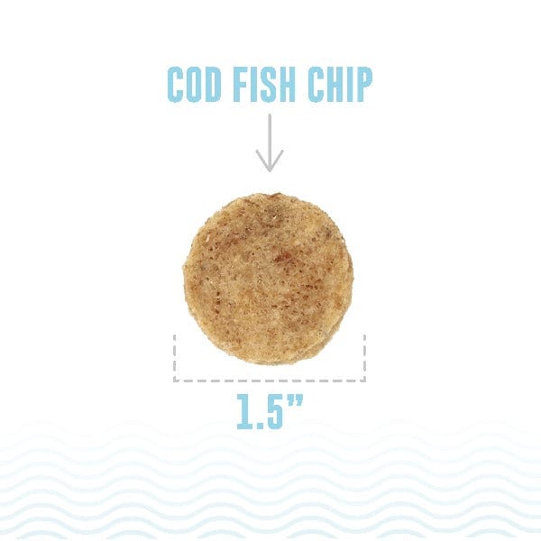 Premium Icelandic Cod Fish Chips - All-Natural Dog Treats for Training & Rewards | High-Protein, Grain-Free Snacks for Small & Large Dogs | Perfect for Outdoor Adventures & Indoor Playtime