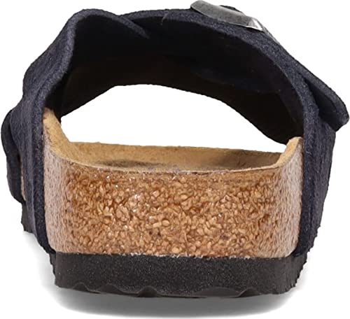 Birkenstock Men's Lugano Soft Footbed Sandals in Tobacco Oil Leather - Comfortable & Durable for Walking, Travel & Casual Wear