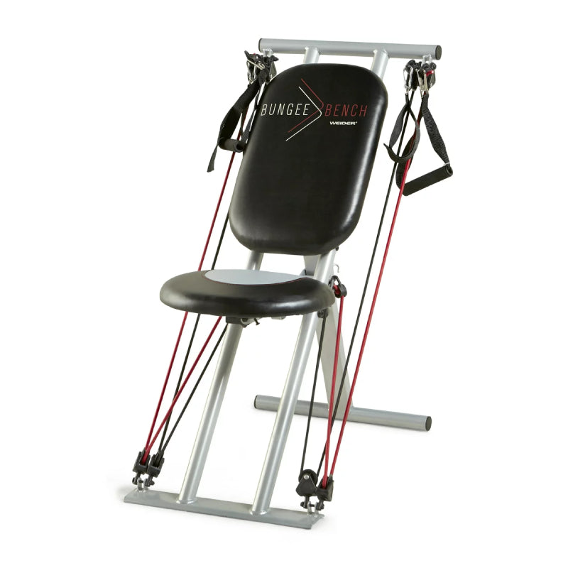 Weider Bungee Bench - Adjustable Strength Training Bench for Home Gym Workouts | Perfect for Resistance Band Exercises, Full-Body Training & Fitness Enthusiasts