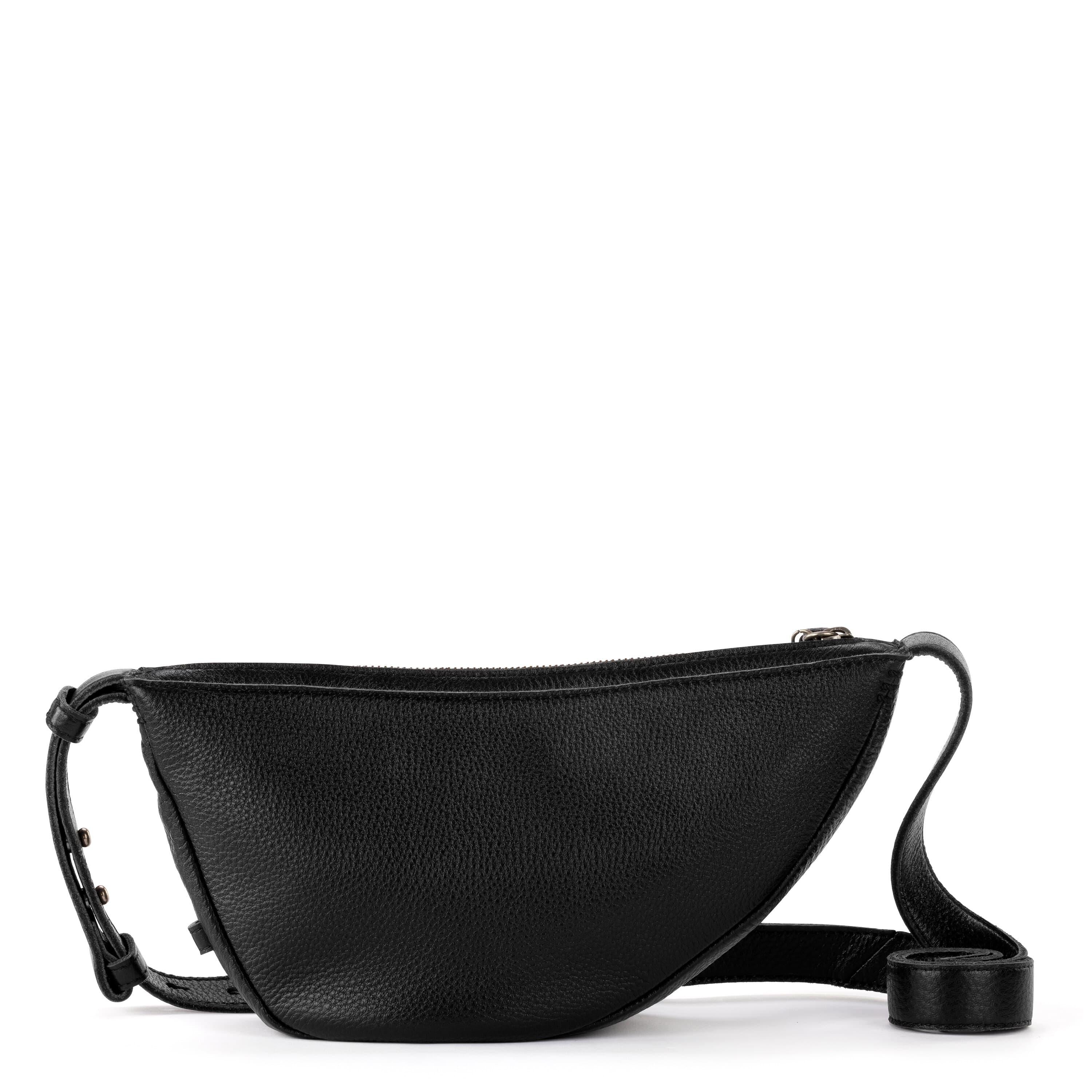 Premium Leather Tess Sling Bag in Black - Stylish Crossbody Purse for Women, Perfect for Everyday Use, Travel & Night Out