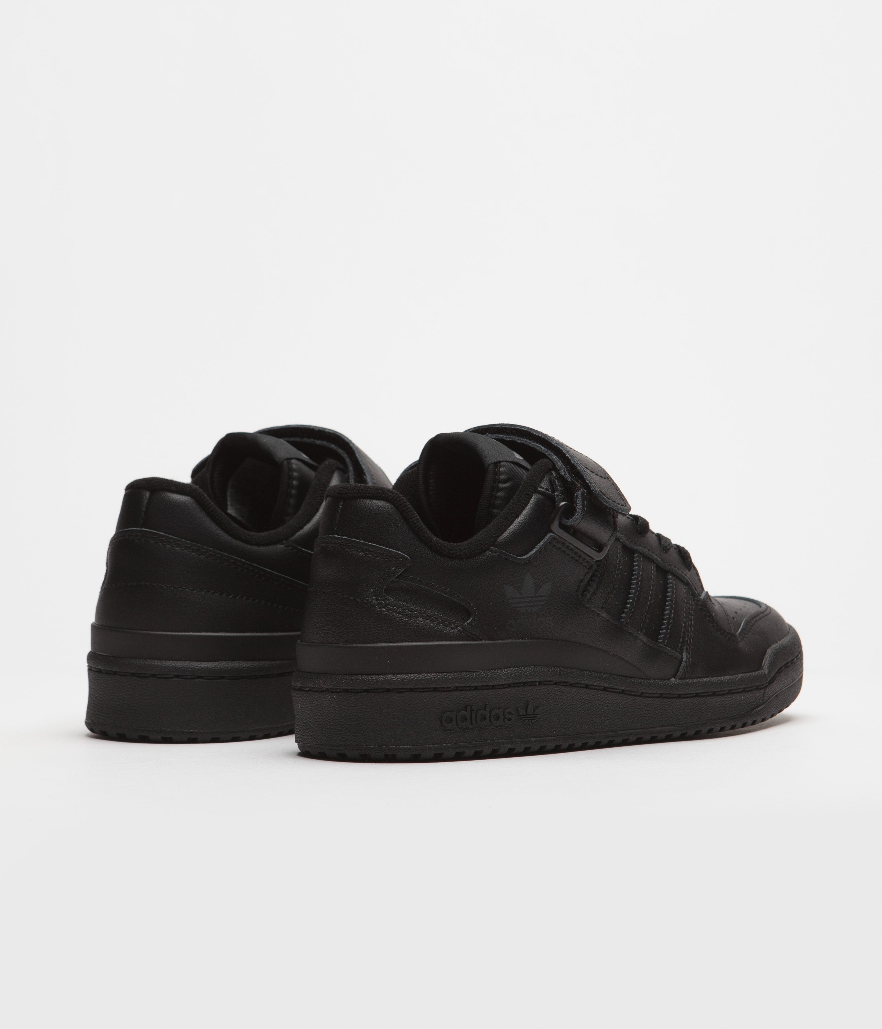 Adidas Forum Low Shoes for Men & Women - Core Black Sneakers for Casual Wear, Running & Street Style | Lightweight & Comfortable Athletic Shoes