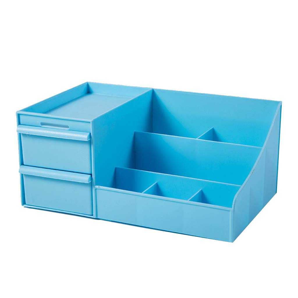 Beauty Makeup Organizer Box - Dustproof Cosmetic Storage for Lipsticks & Skincare | Desktop Organizer for Vanity