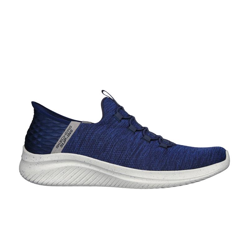 SLIP INS: ULTRA FLEX 3.0 Comfortable Slip-On Shoes for Men & Women - Navy Blue (232452/NVY) - Perfect for Walking, Travel and Casual Wear