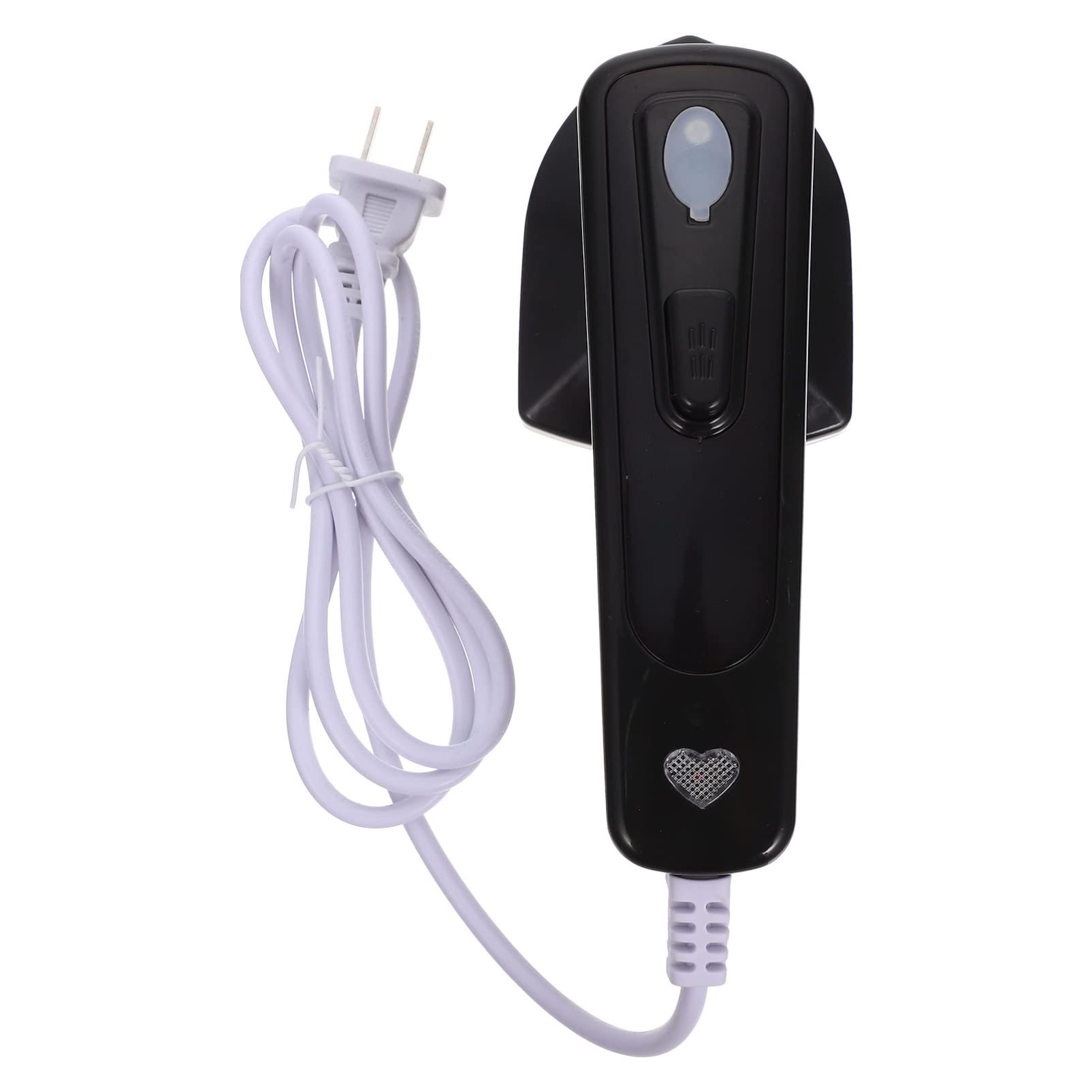 Portable Handheld Steamer for Clothes - Mini Travel Garment Steamer & Wrinkle Remover - Electric Iron for Home, Office, Travel - Black (1 Set) - Perfect for Business Trips, Weddings, and Daily Outfits