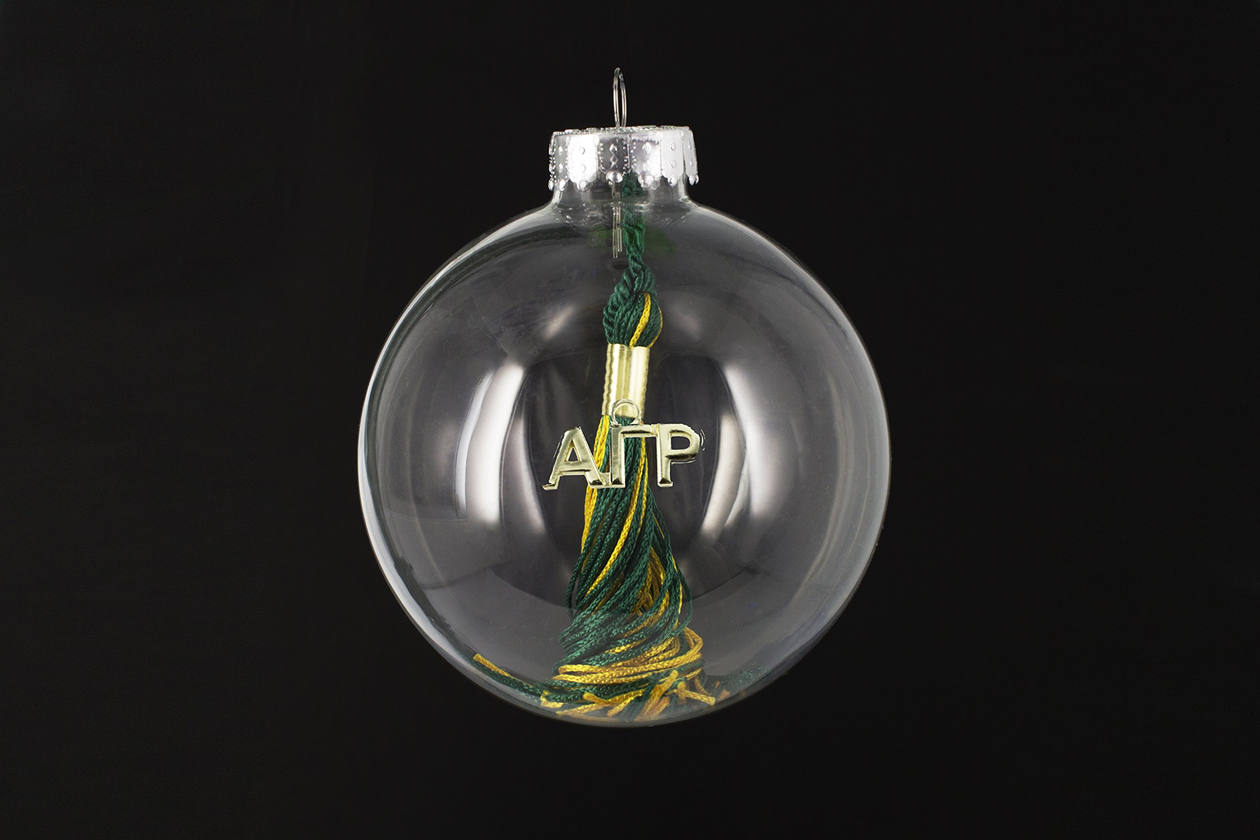 Custom Graduation Ornament for Fraternity & Sorority Members - Alpha Gamma Rho Colors - Perfect for Graduation Gifts & Greek Life Decor