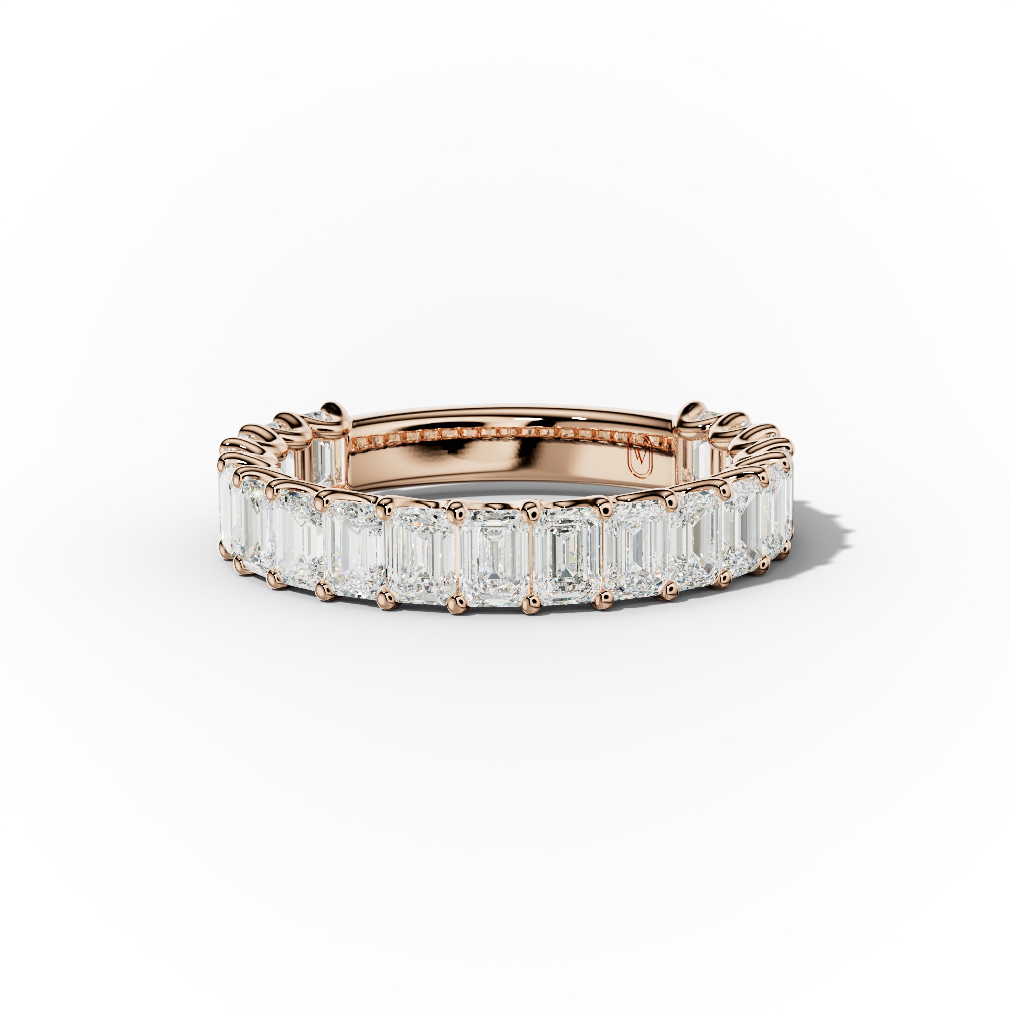 3.0 Carat Emerald Cut Diamond Anniversary Band for Women - Elegant Wedding Ring, Promise Ring, or Gift for Her - Perfect for Anniversaries, Engagements & Special Occasions