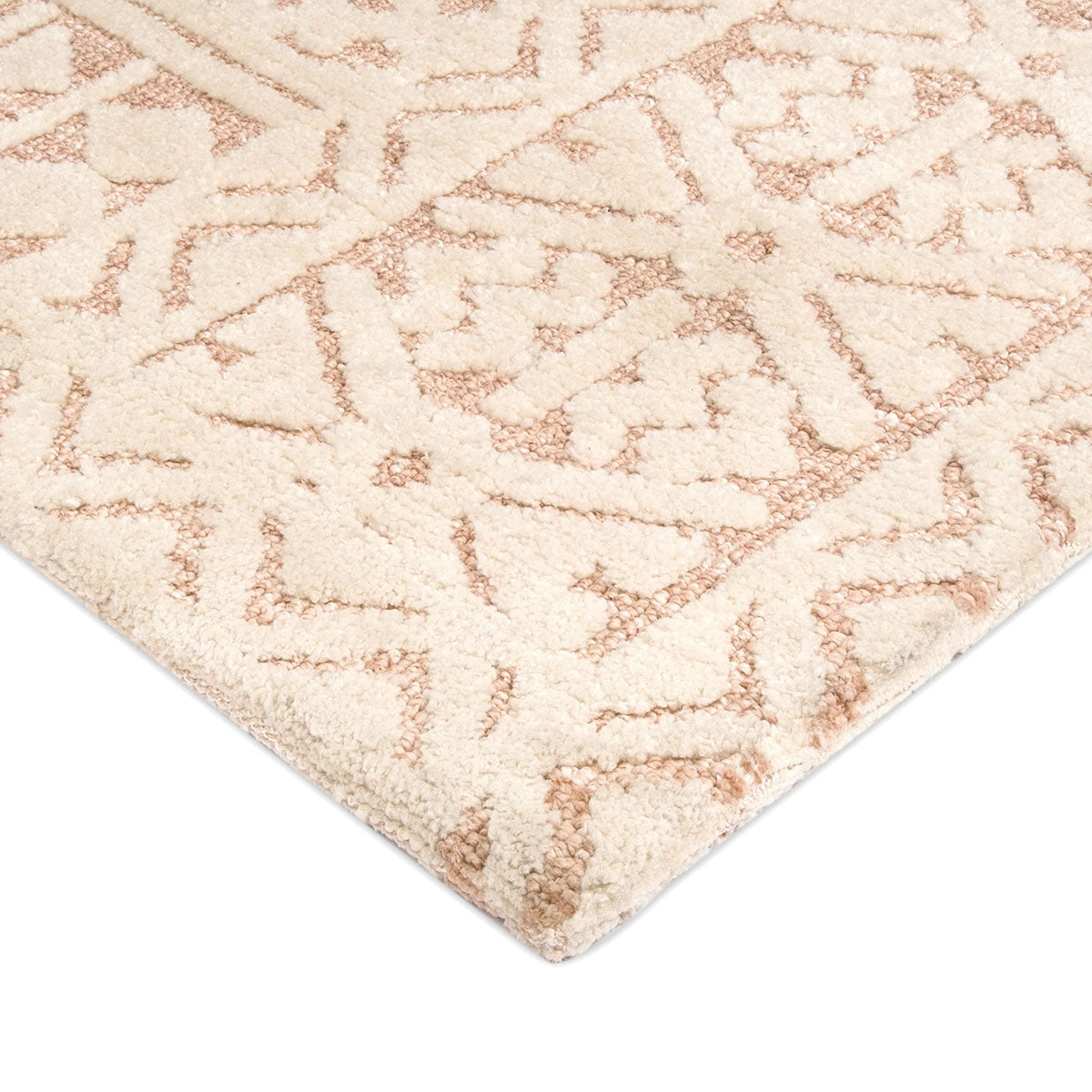 Bobbie Textured Tribal Rug - Handwoven Boho Chic Area Rug for Living Room, Bedroom, or Office - Soft & Durable Home Decor