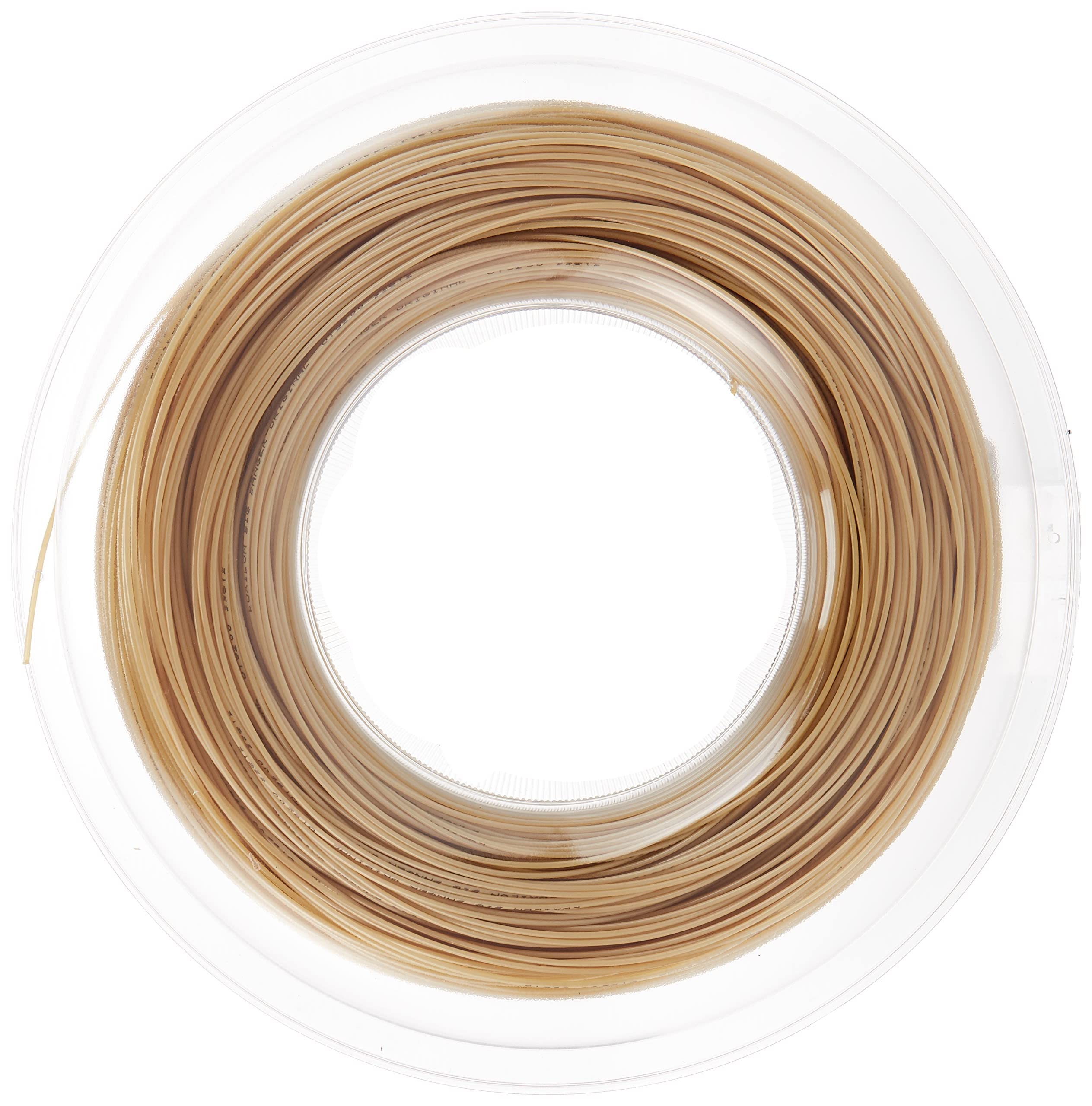 Luxilon Original 130 Tennis String Reel - 200m/656ft Professional Tennis Racket String for Durability & Control (Brown) | Perfect for Competitive Play & Stringing Machines