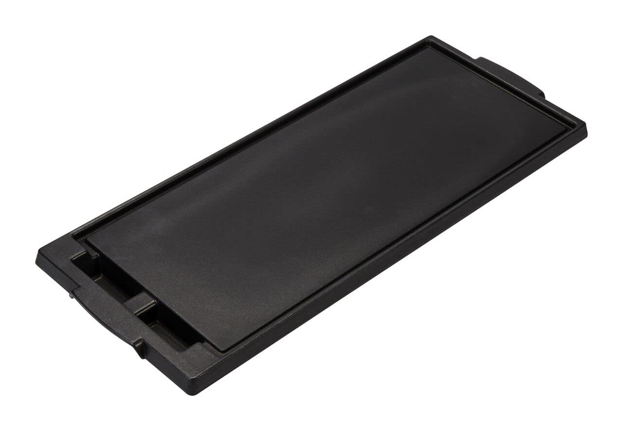 Whirlpool W11123246 Black Electric Griddle - Non-Stick Surface, Perfect for Pancakes, Eggs & Burgers - Ideal for Breakfast, Brunch & Family Cooking