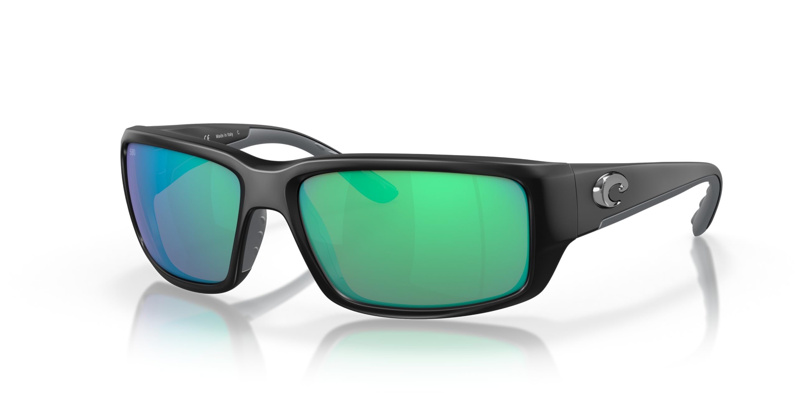 Costa Del Mar Men's Fantail Polarized Rectangular Sunglasses - UV Protection, Anti-Glare for Driving, Fishing & Outdoor Activities