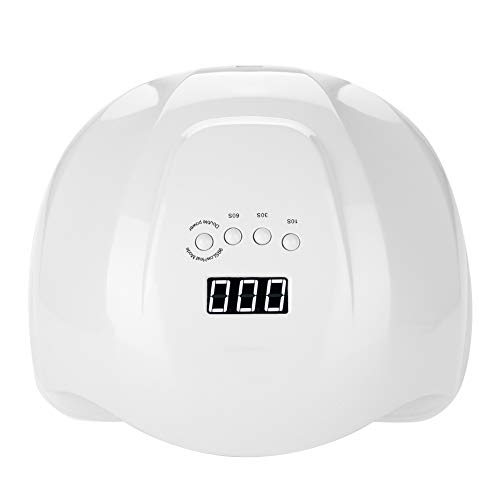 Professional UV LED Nail Lamp Dryer - 48W Gel Polish Curing Light with 4 Timer Settings & Sensor for Salon & Home Manicure | Fast Drying for Gel Nails, Acrylics & Nail Art | Perfect for DIY Nails, Spa Treatments & Professional Use
