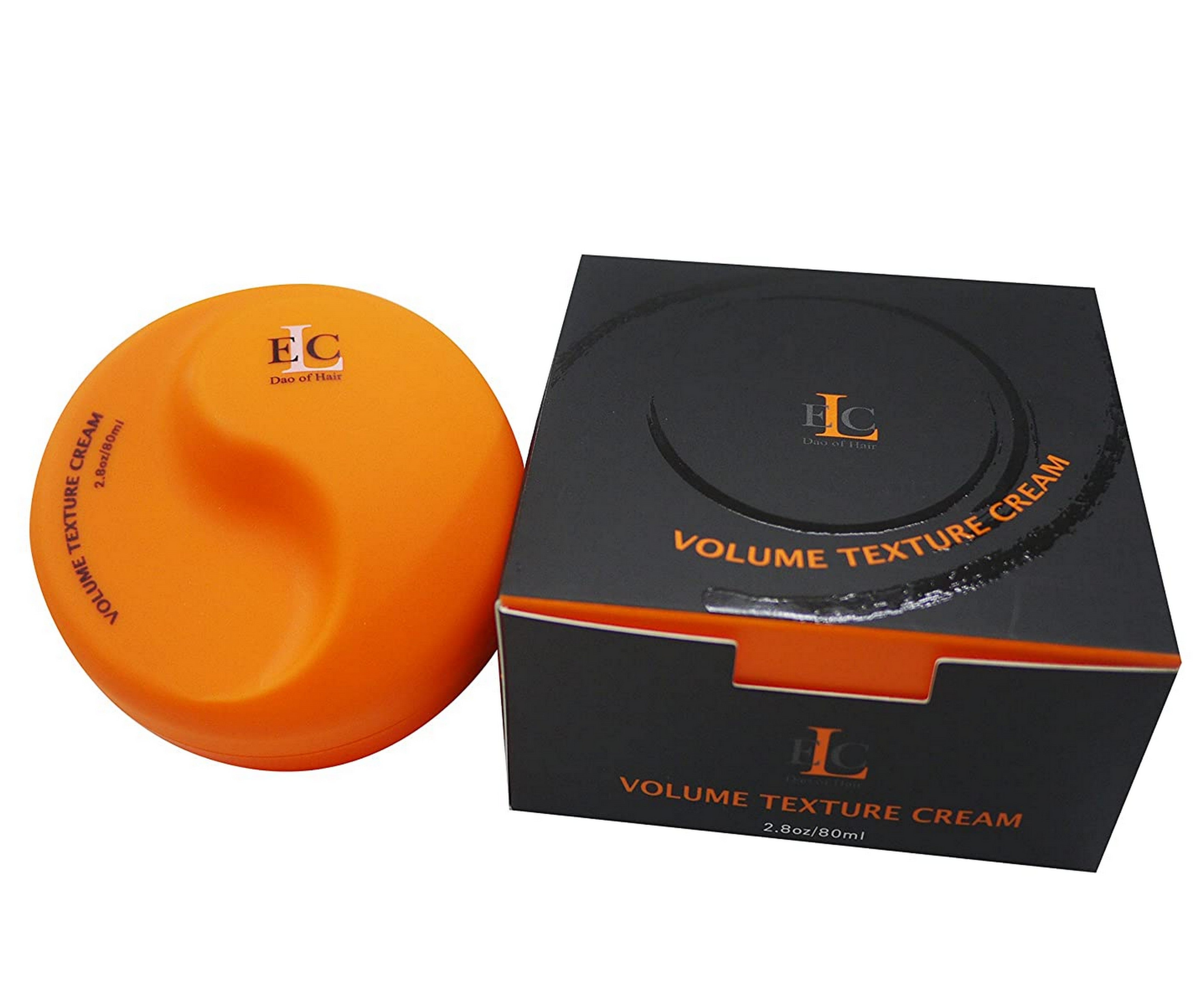 ELC Dao of Hair Volume Texture Cream 2.8 oz / 80ml - Thickening & Texturizing Styling Cream for Natural Hair Control - Perfect for Adding Volume & Flexible Hold to Fine or Thin Hair