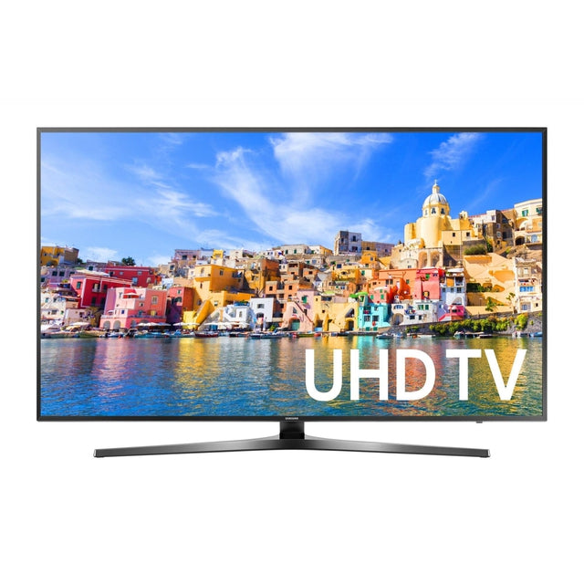 Samsung UN40KU7000 40-Inch 4K Ultra HD HDR Smart LED TV with Tizen OS - Perfect for Home Entertainment & Gaming