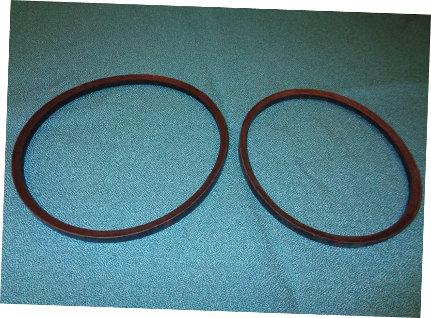 Central Machinery Drill Press Model 1039 Replacement Drive Belt Set - DELP232 | #YY112E - Perfect for Woodworking, Metal Drilling & DIY Projects