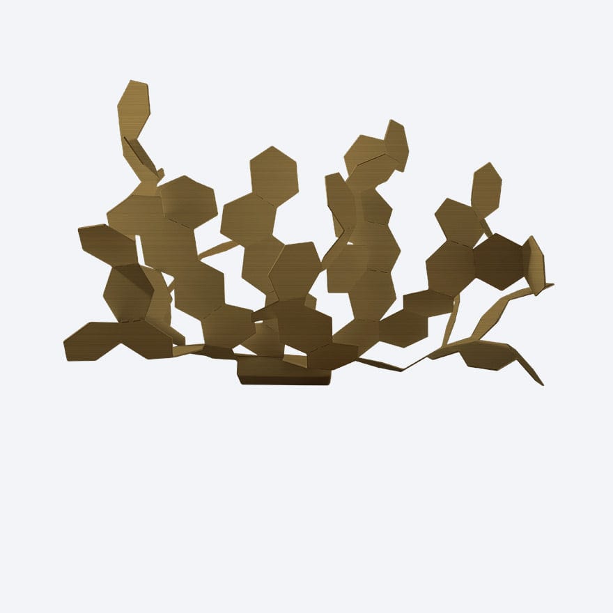 ANDROMEDA WALL ART - Handcrafted Italian Wall Decor - Modern Home & Office Decoration for Living Room, Bedroom, Dining Area