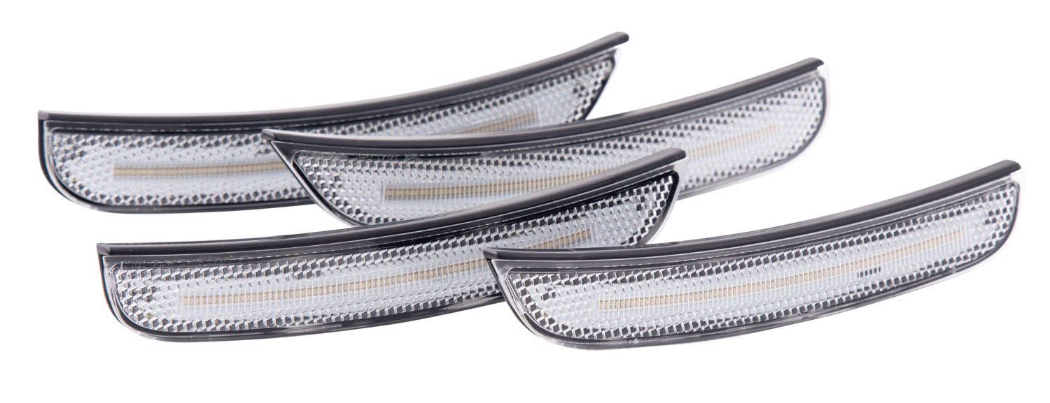 Diode Dynamics LED Sidemarkers for Dodge Charger 2015-2023 - Clear Lens Set | Enhanced Visibility & Style for Night Driving & Custom Car Lighting