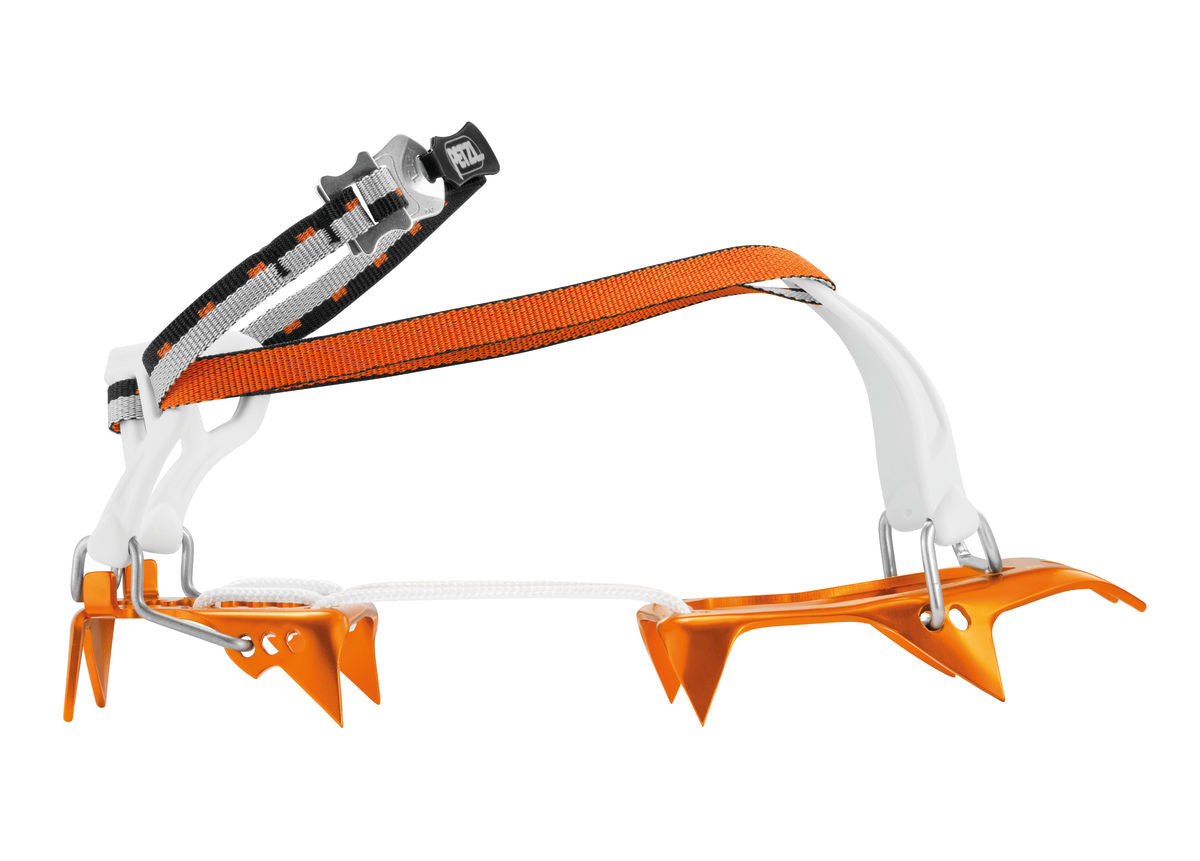 Petzl Leopard FL Crampons - Lightweight Aluminum Ice Climbing Spikes for Mountaineering & Glacier Trekking | Perfect for Winter Hiking, Alpine Climbing & Snow Adventures